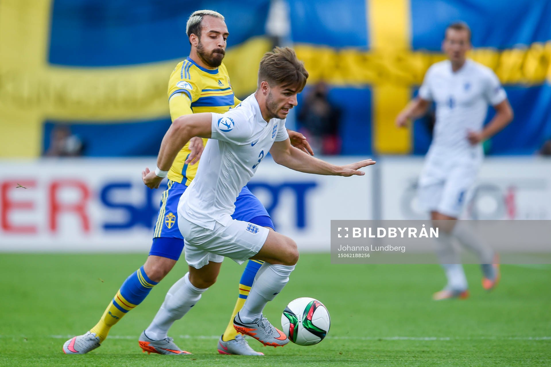 Sveriges Abdullah Khalili och Englands Luke Garbutt