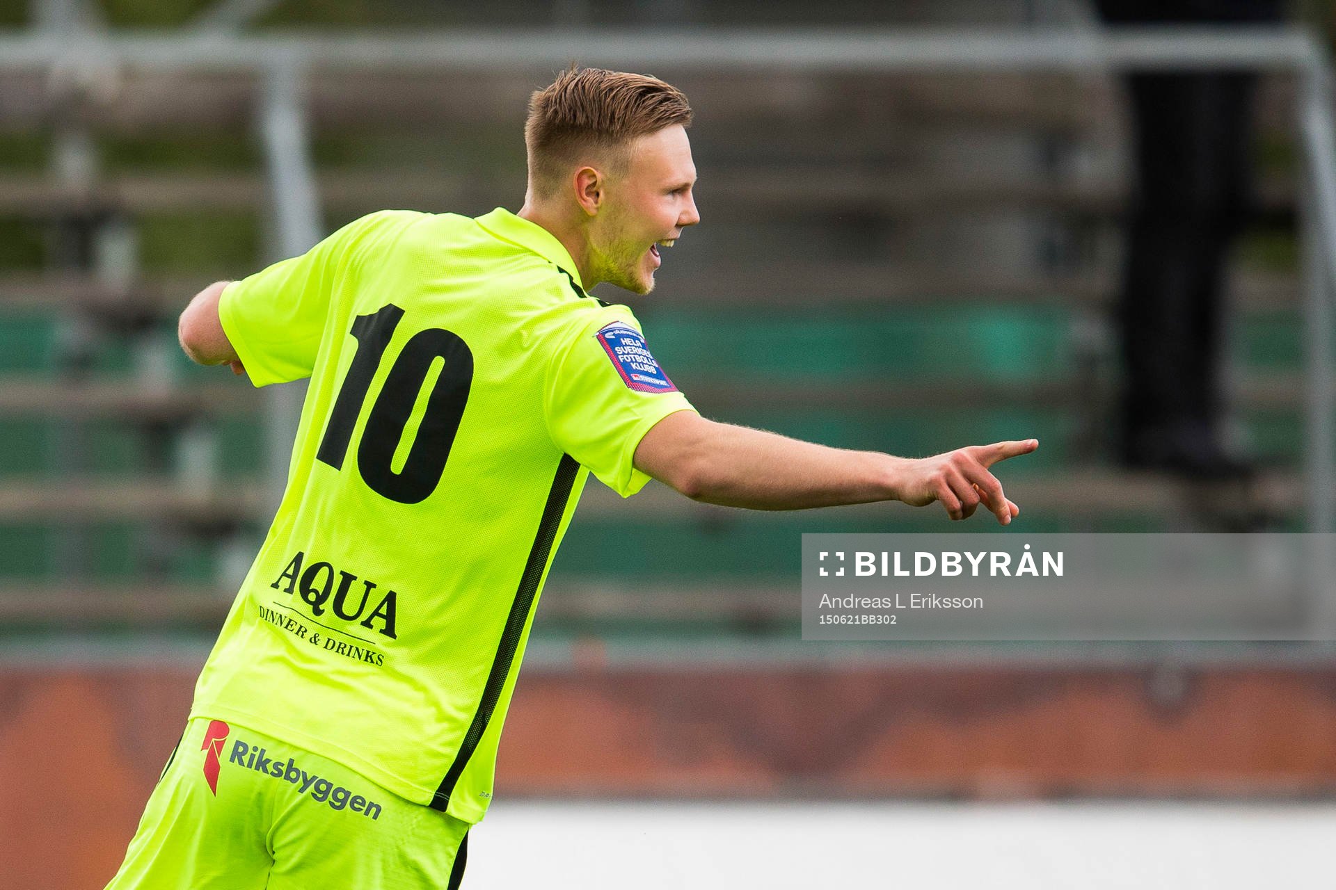 Jönköpings Tim Söderström jublar