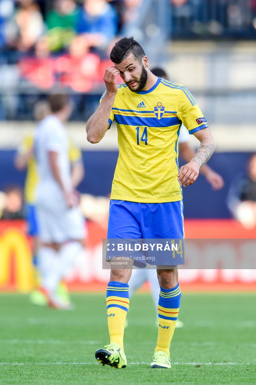 Sveriges Mikael Ishak deppar