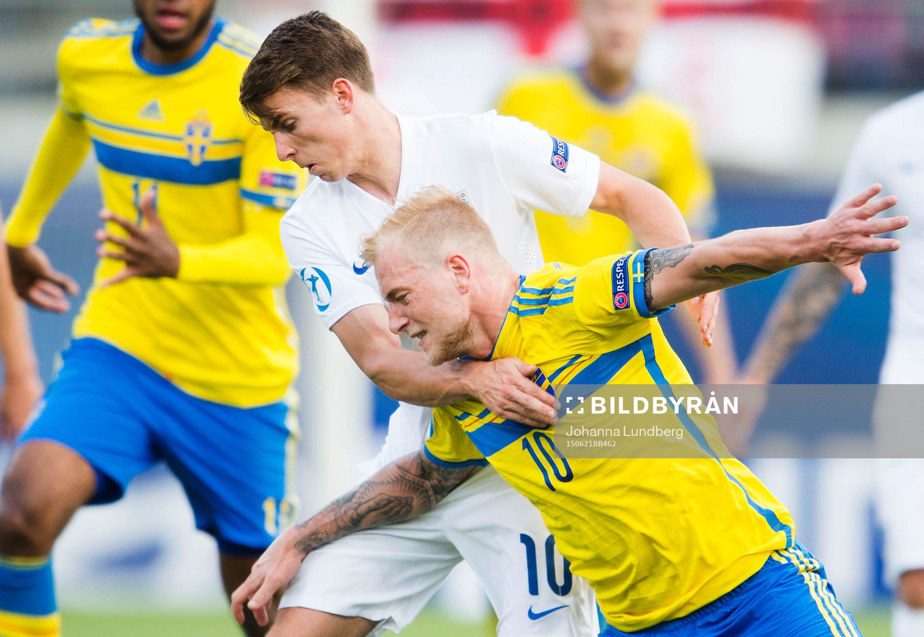 Englands Tom Carroll och Sveriges John Guidetti