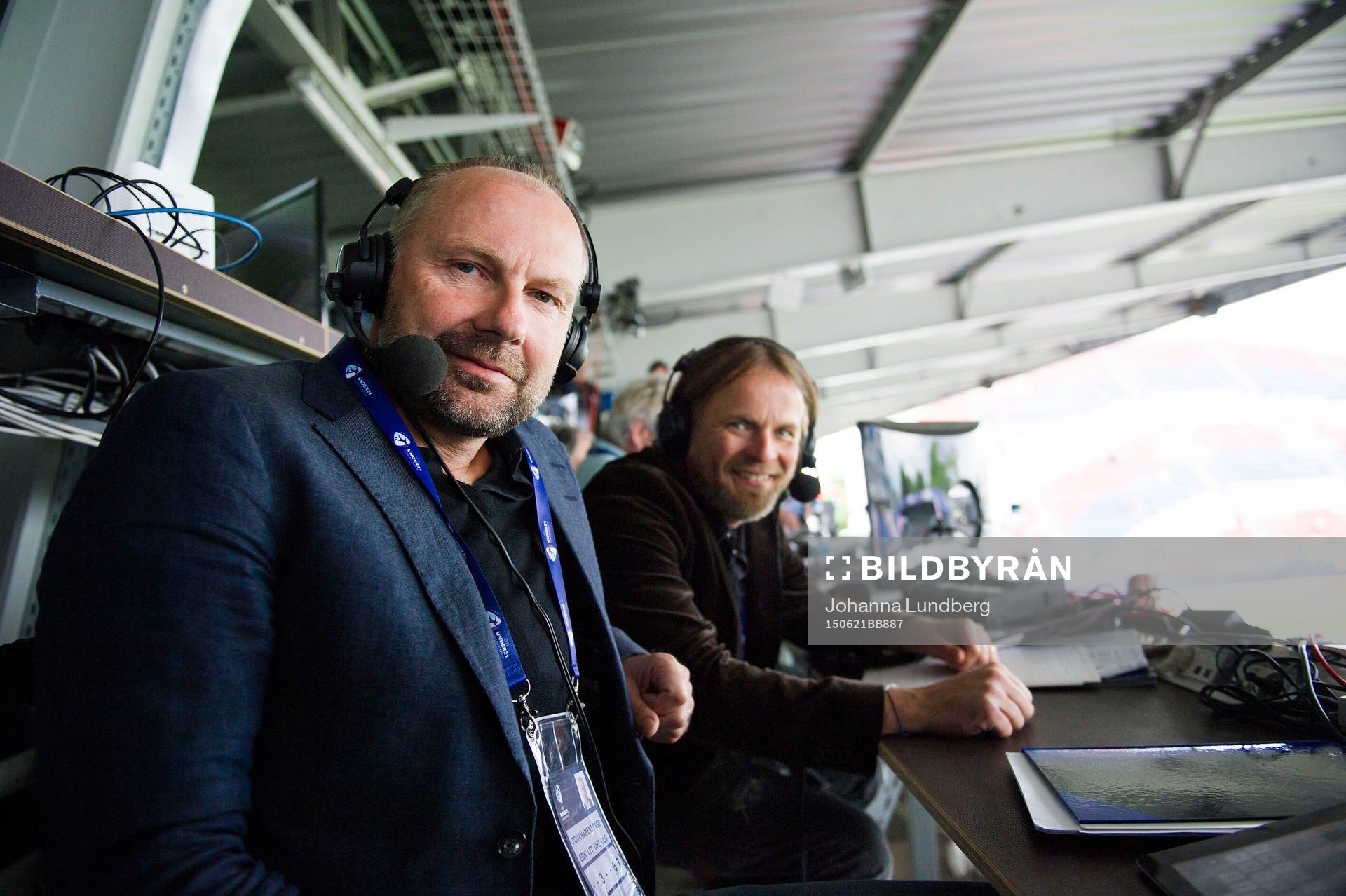 Sveriges Radios Håkan Mild och Andreas Matz