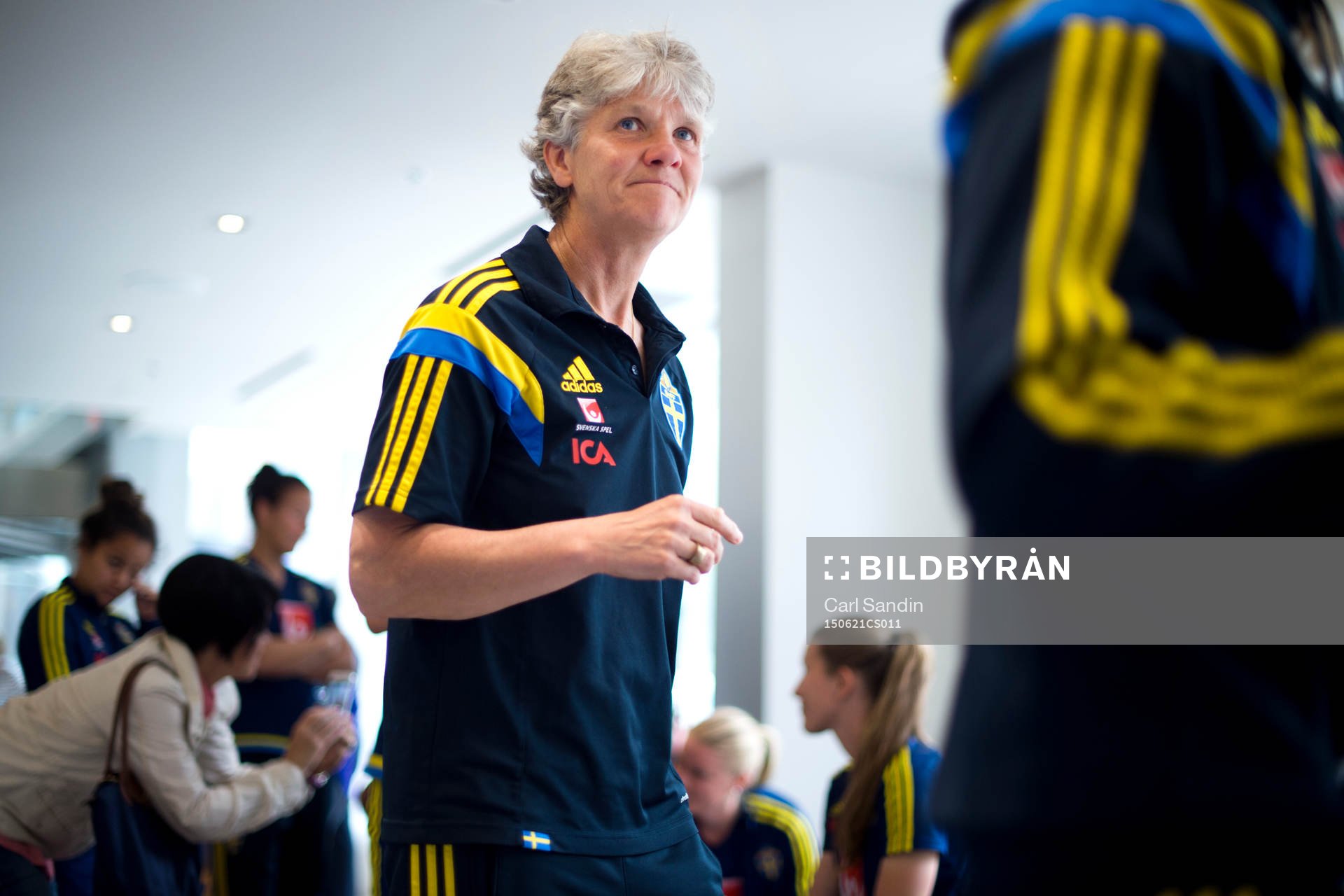 Sveriges förbundskapten Pia Sundhage