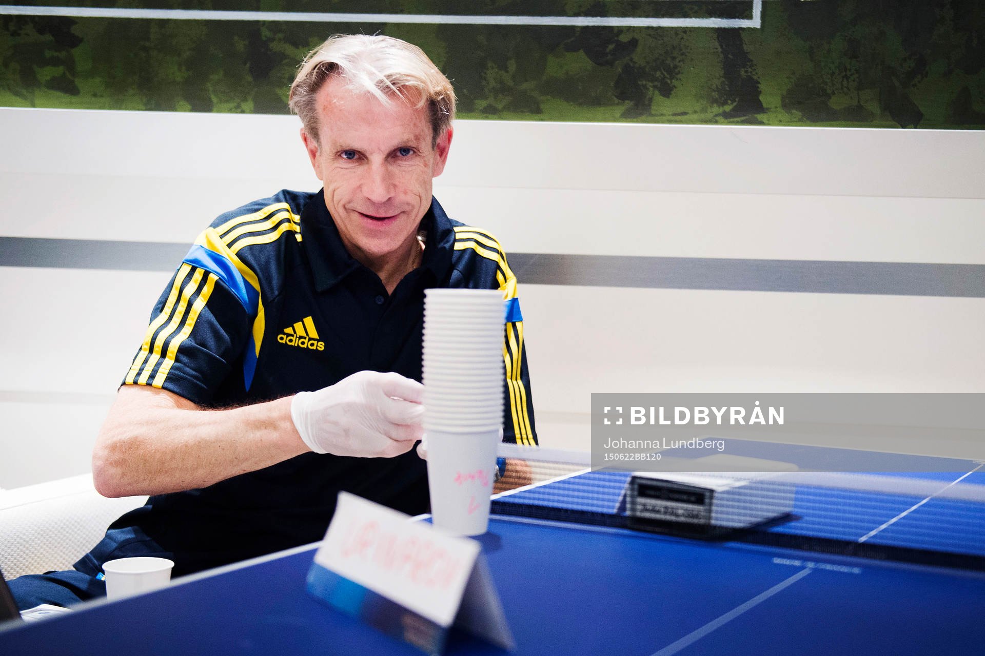 Sveriges fysiolog Thomas Lindholm analyserar spelarnas