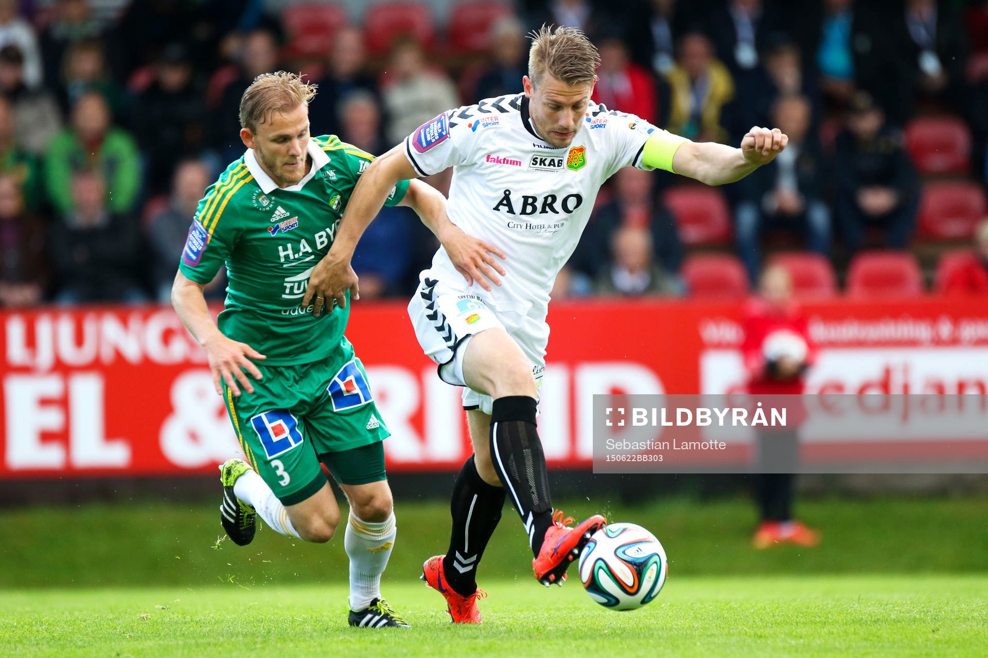 Ljungskiles Niclas Andersén och GAIS Patrik Ingelsten