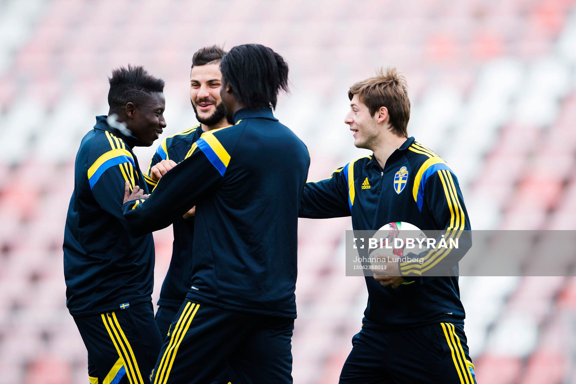 Sveriges Pa Konate, Mikael Ishak och Arber Zenali
