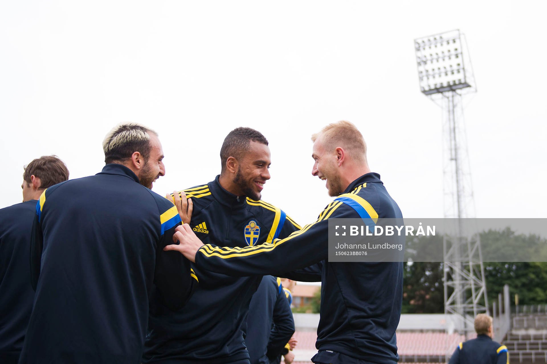 Sveriges Abdullah Khalili, Isaac Kiese Thelin och John