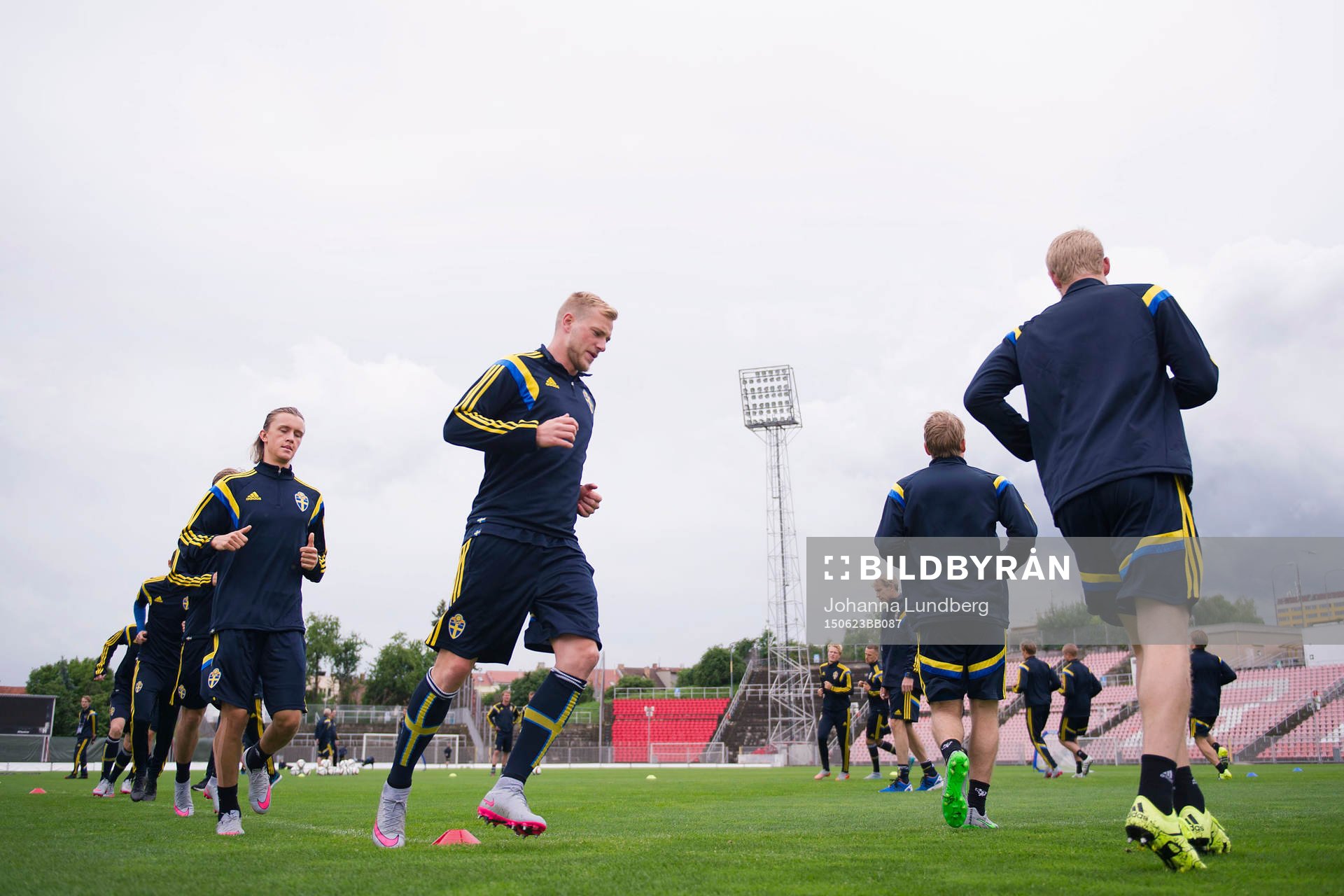Sveriges Kristoffer Olsson och John Guidetti