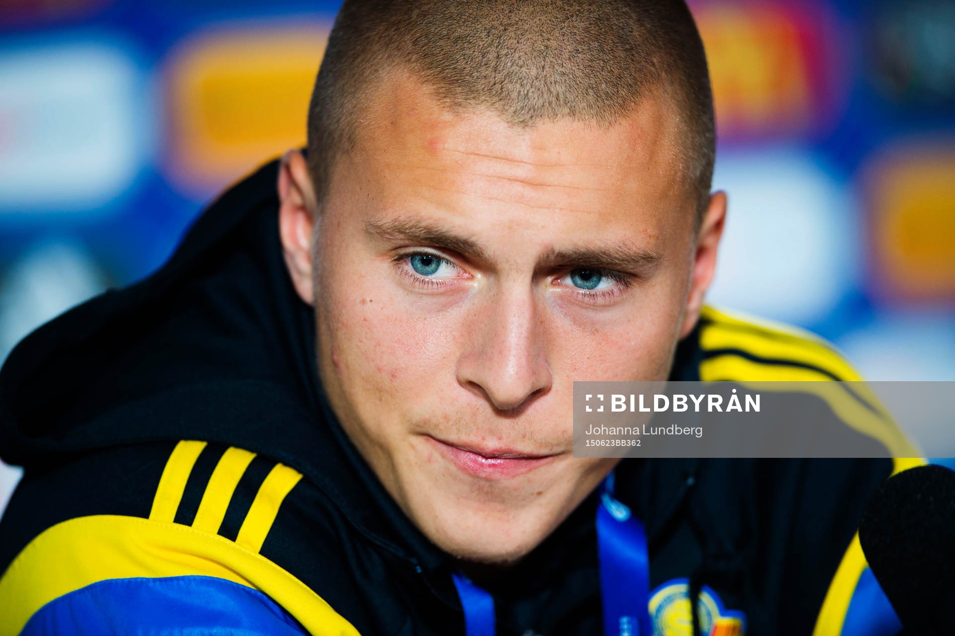 Sveriges Victor Nilsson Lindelöf  deltar i en