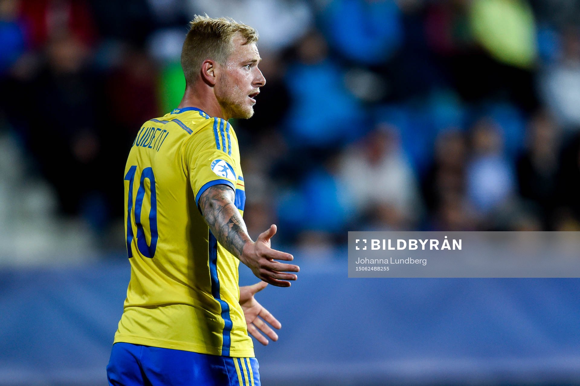 Sveriges John Guidetti deppar