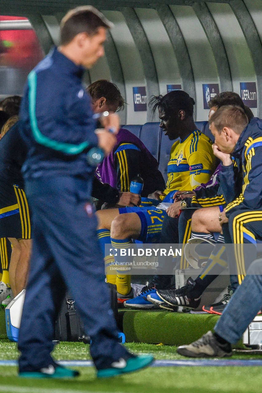 Sveriges Joseph Baffo blir utbytt
