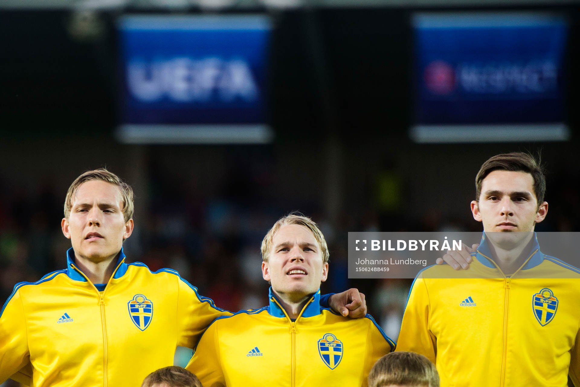 Sveriges Ludwig Augustinsson, Oscar Lewicki, Branimir Hrgota