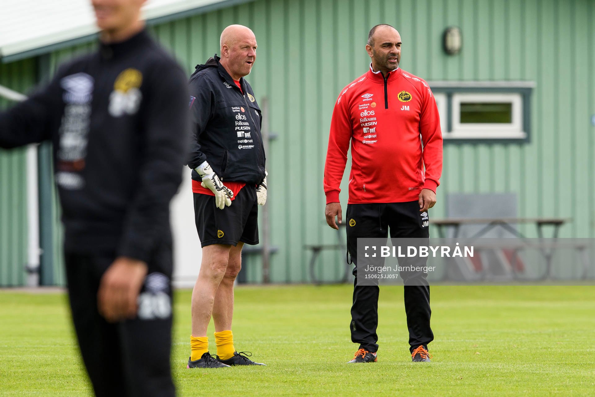 Elfsborgs målvaktstränare Gert Hansen och tränare Jan