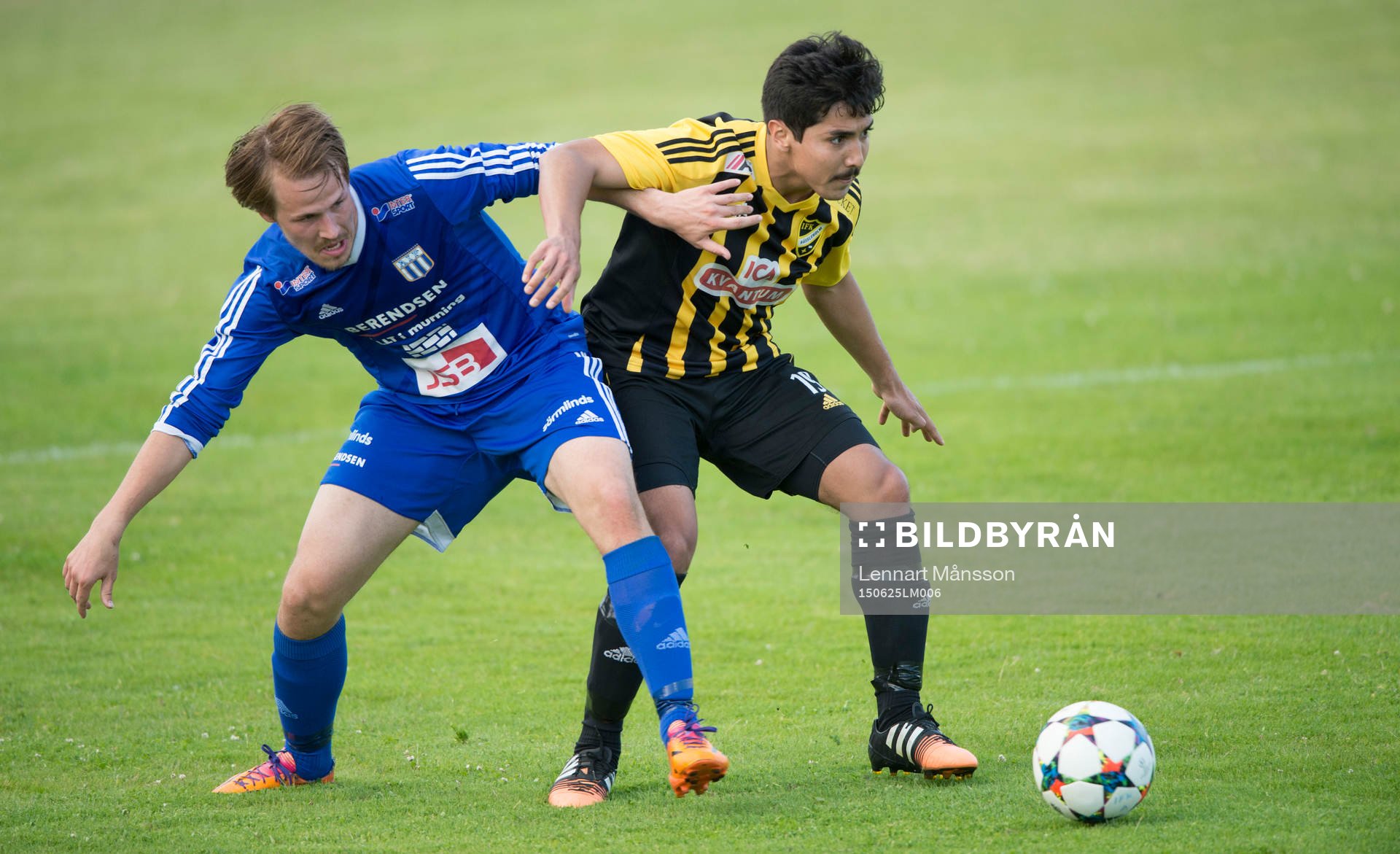 IFK Hässleholms Diego Delgado i matchen i division 2