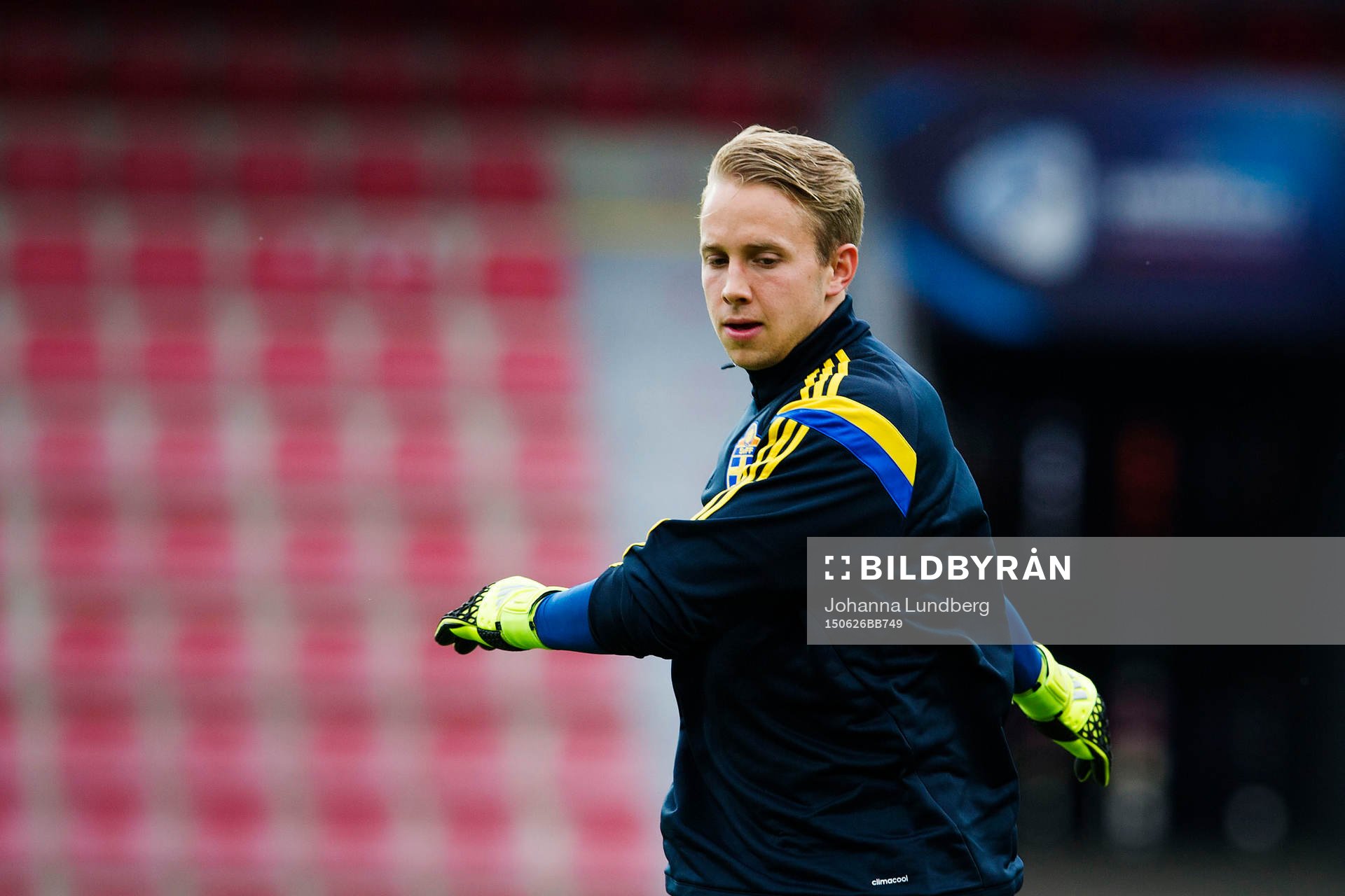 Sveriges målvakt Patrik Carlgren