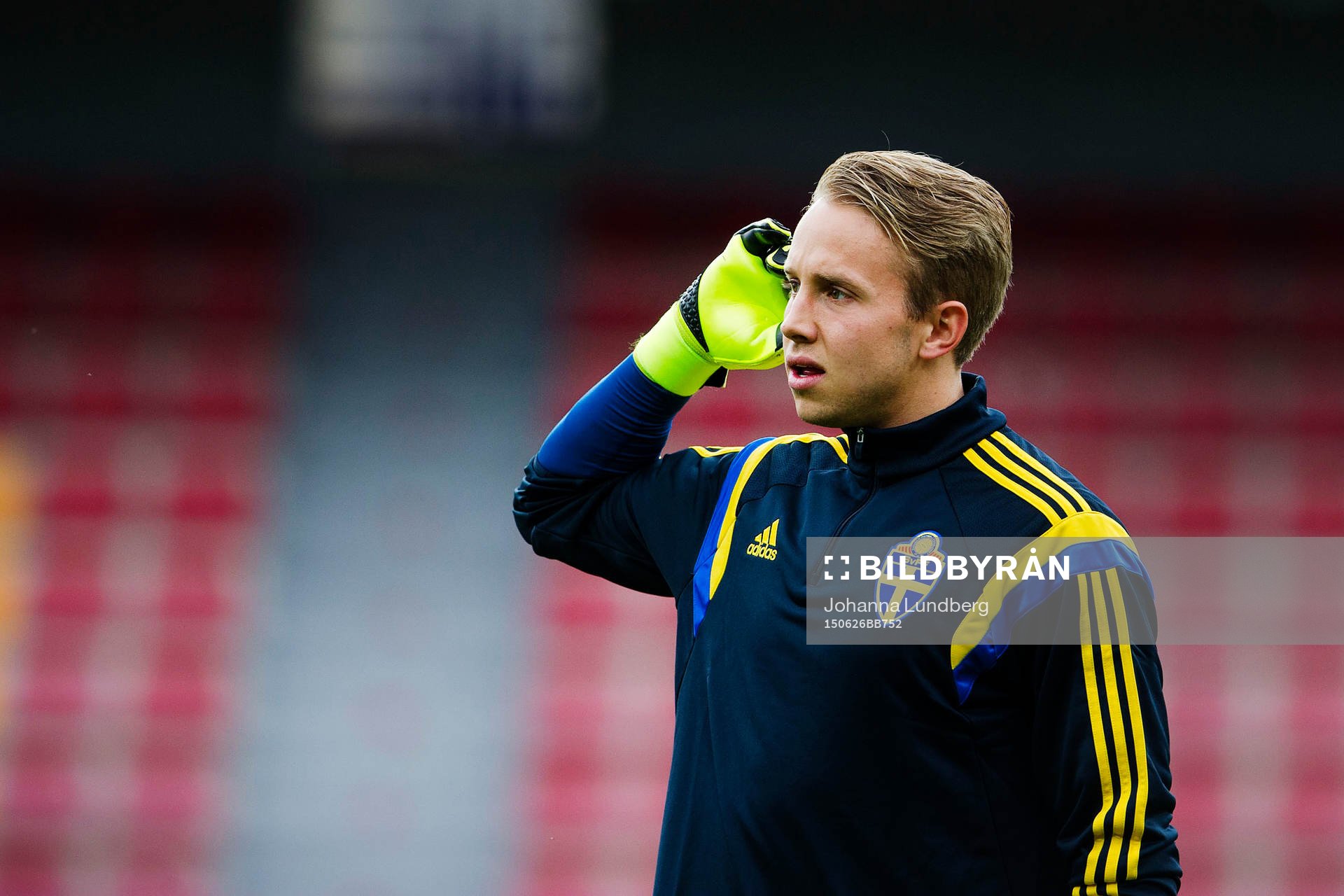 Sveriges målvakt Patrik Carlgren