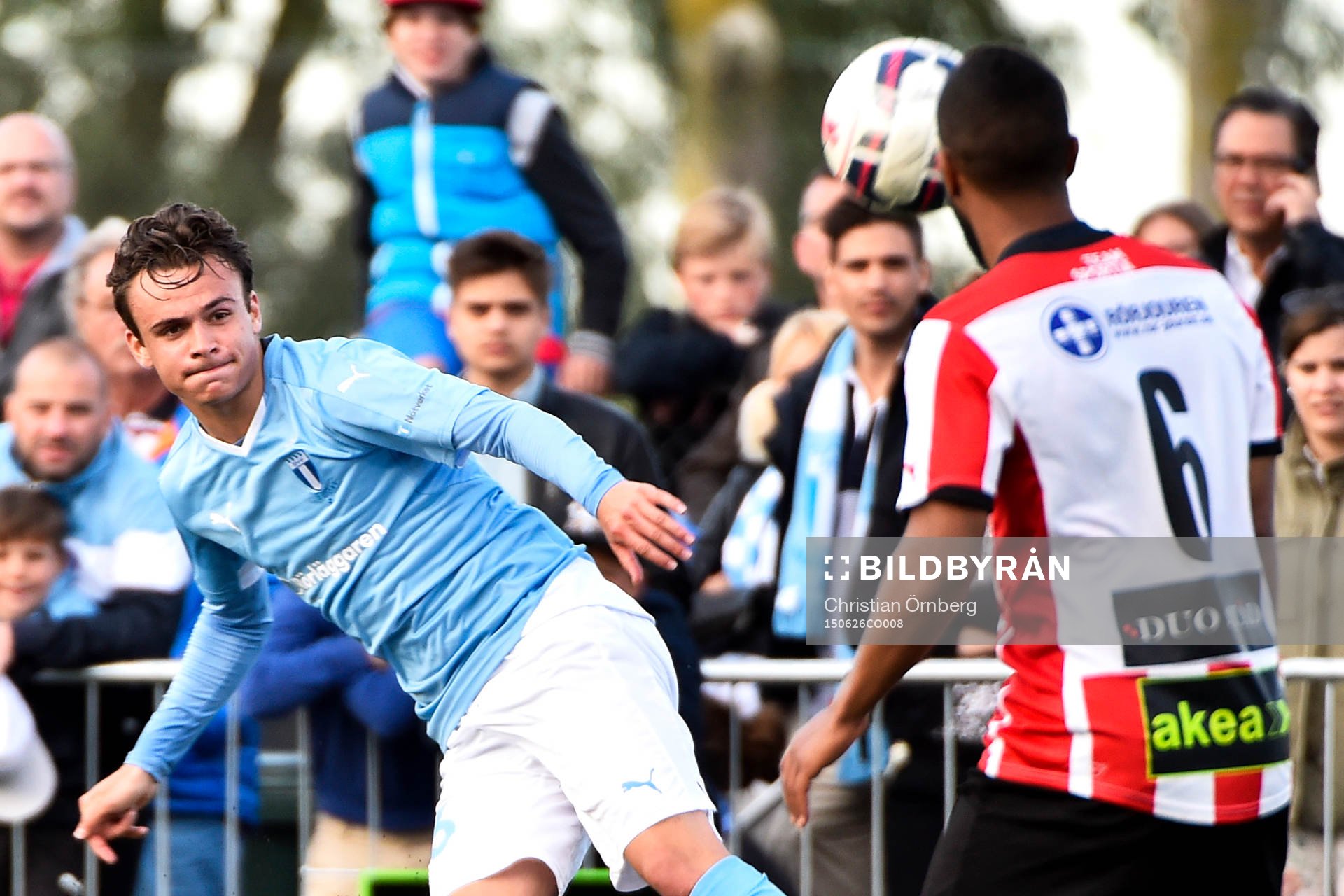 Malmö FFs Andreas Vindheim gör 1-1