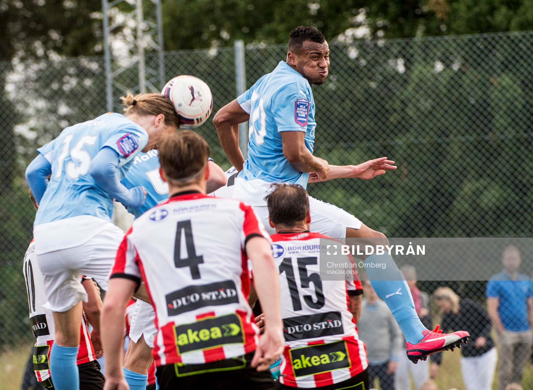 Malmö FFs Pawel Cibicki och Luis Felipe Carvalho Da Silva