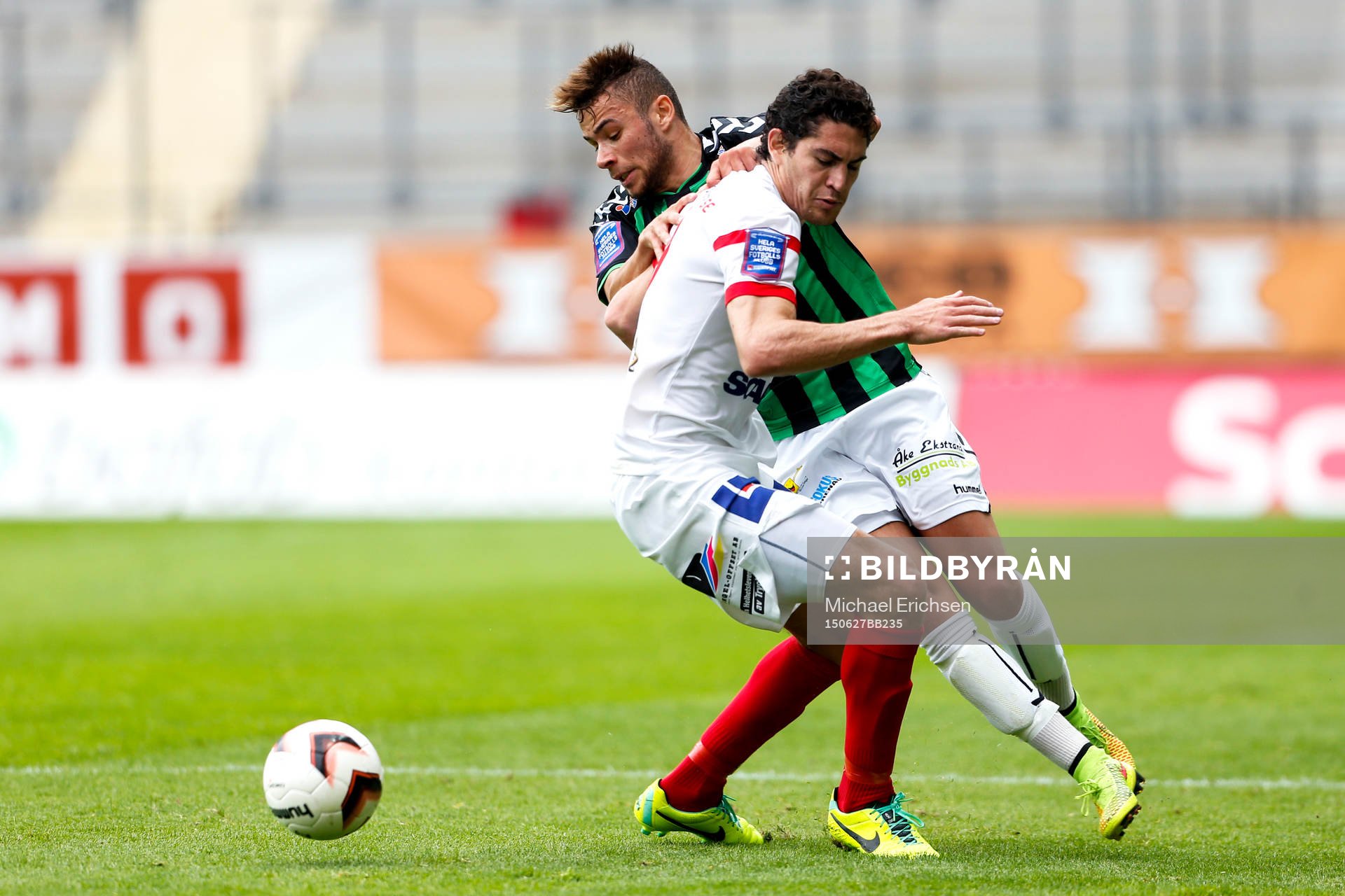 GAIS Malkolm Moenza och Assyriskas Gustavo Ezequiel Blanco