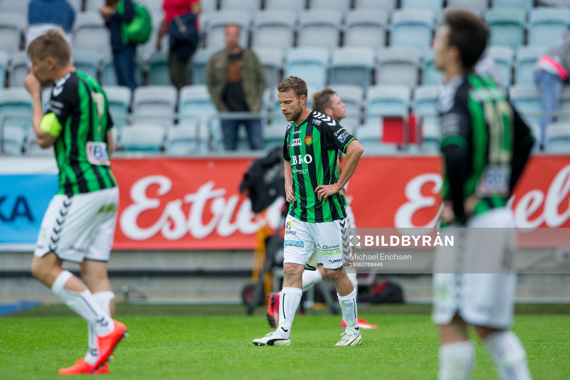 Deppiga GAIS spelare, mitten Joel Anell