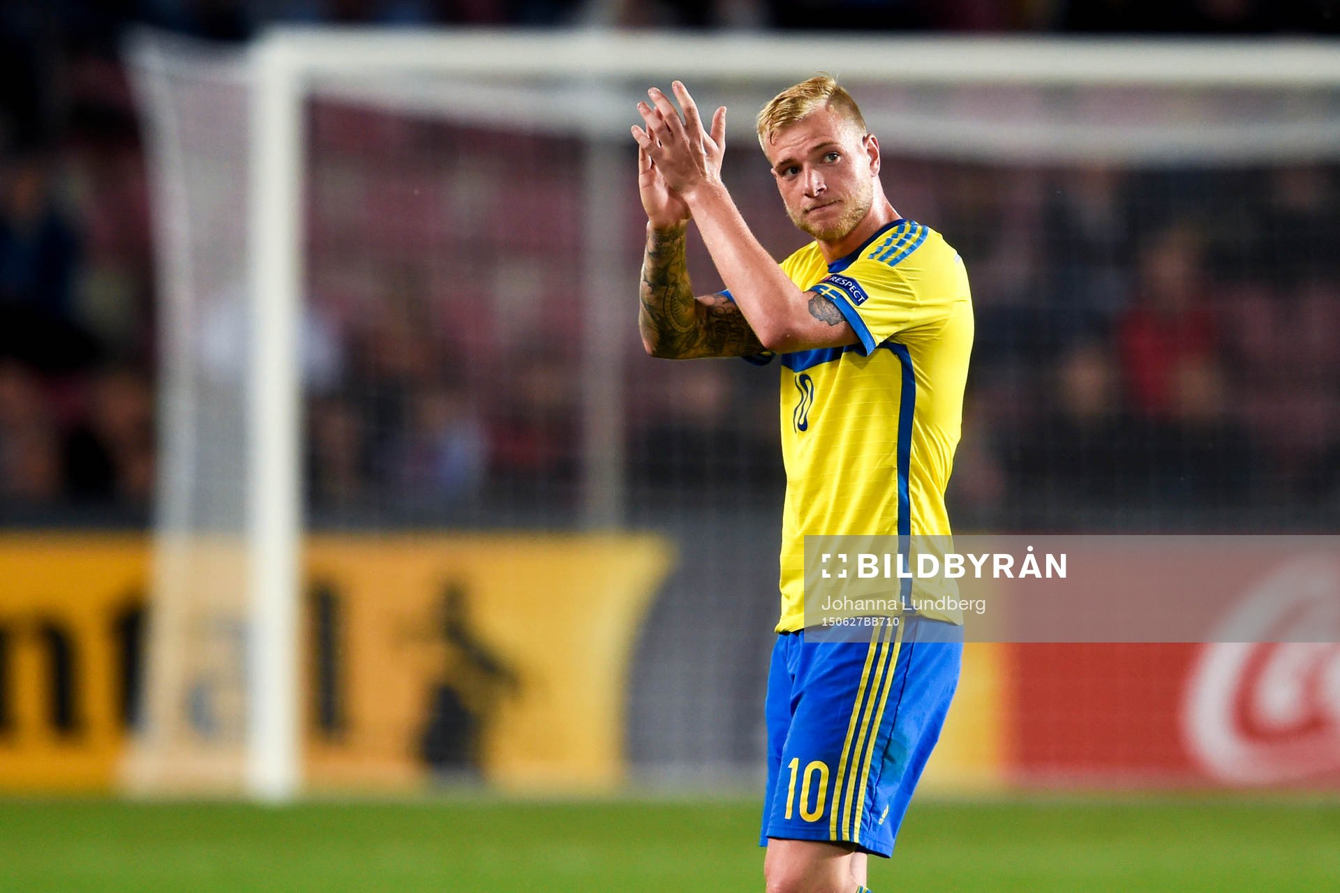 Sveriges John Guidetti tackar för sig och byts ut
