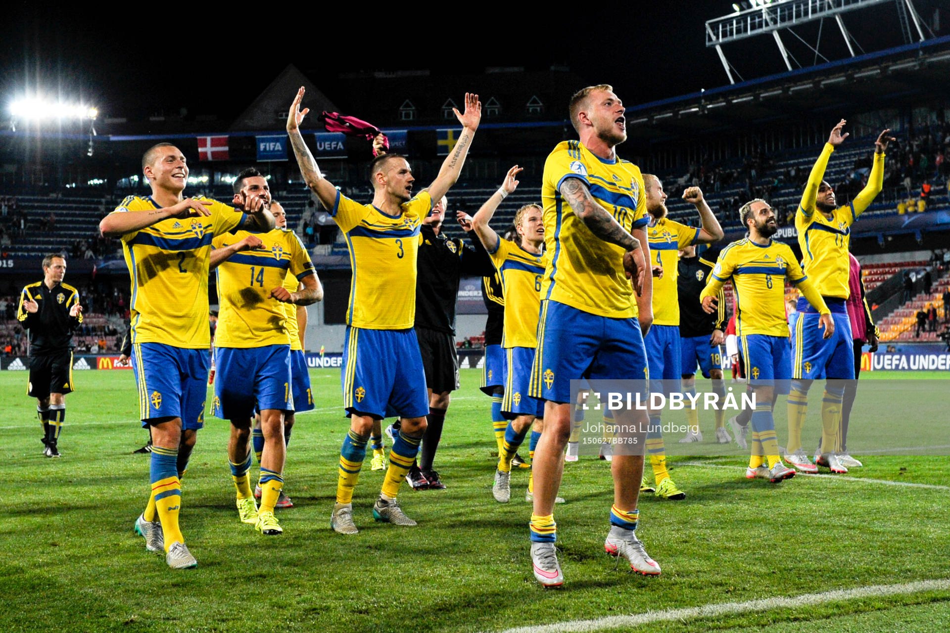 Sveriges John Guidetti jublar