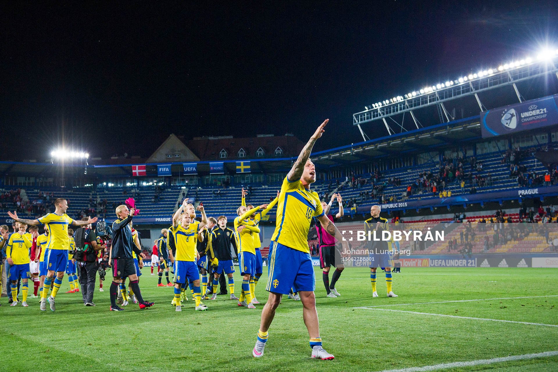Sveriges John Guidetti jublar