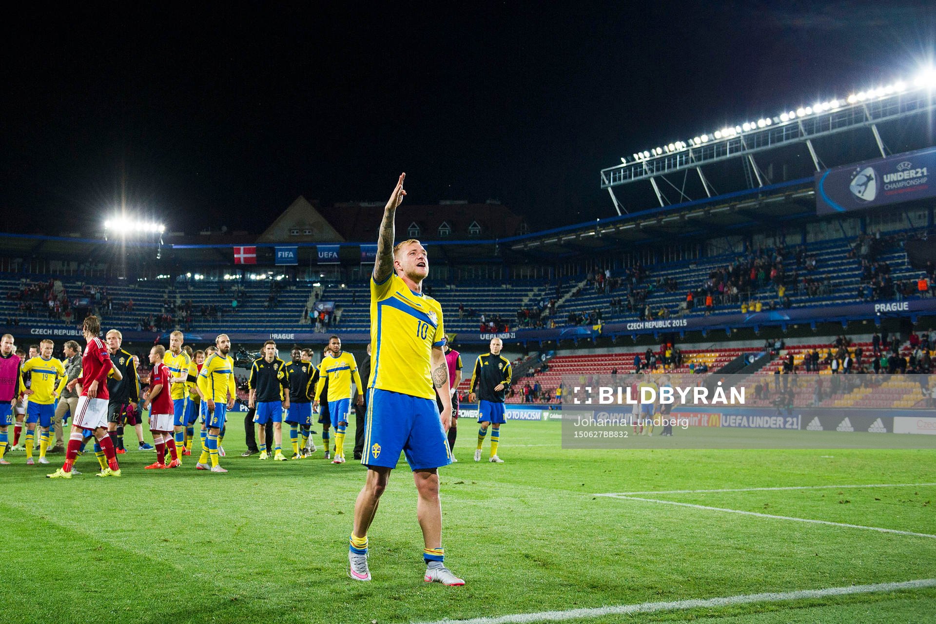 Sveriges John Guidetti jublar