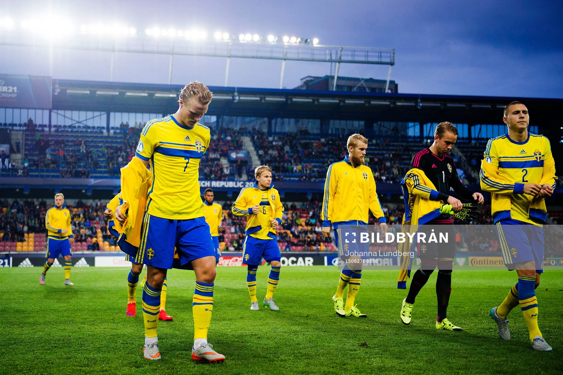 Sveriges Oscar Hiljemark, Oscar Lewicki, Filip Helander,