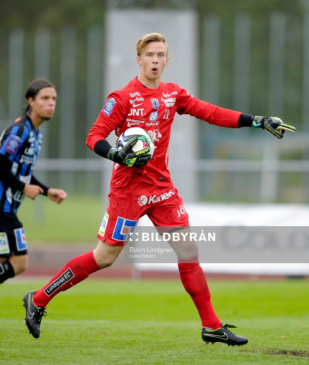 Sirius målvakt Andreas Andersson