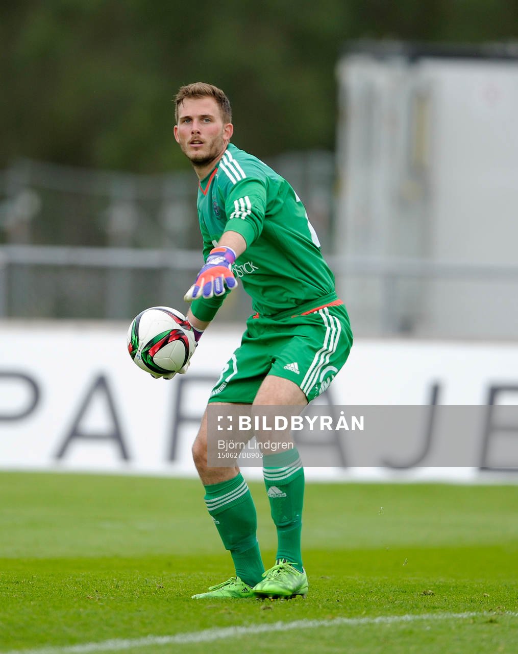 Ängelholms målvakt Carl Lindell