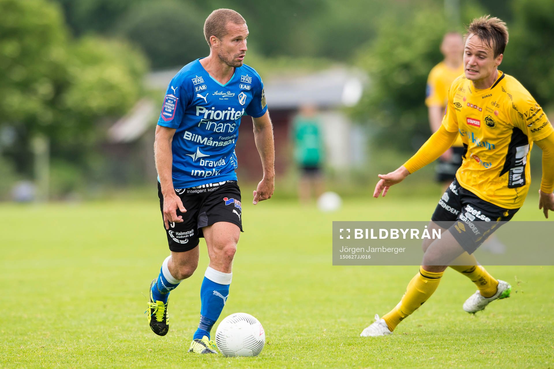 Halmstads Christoffer Andersson och Elfsborgs Viktor Prodell