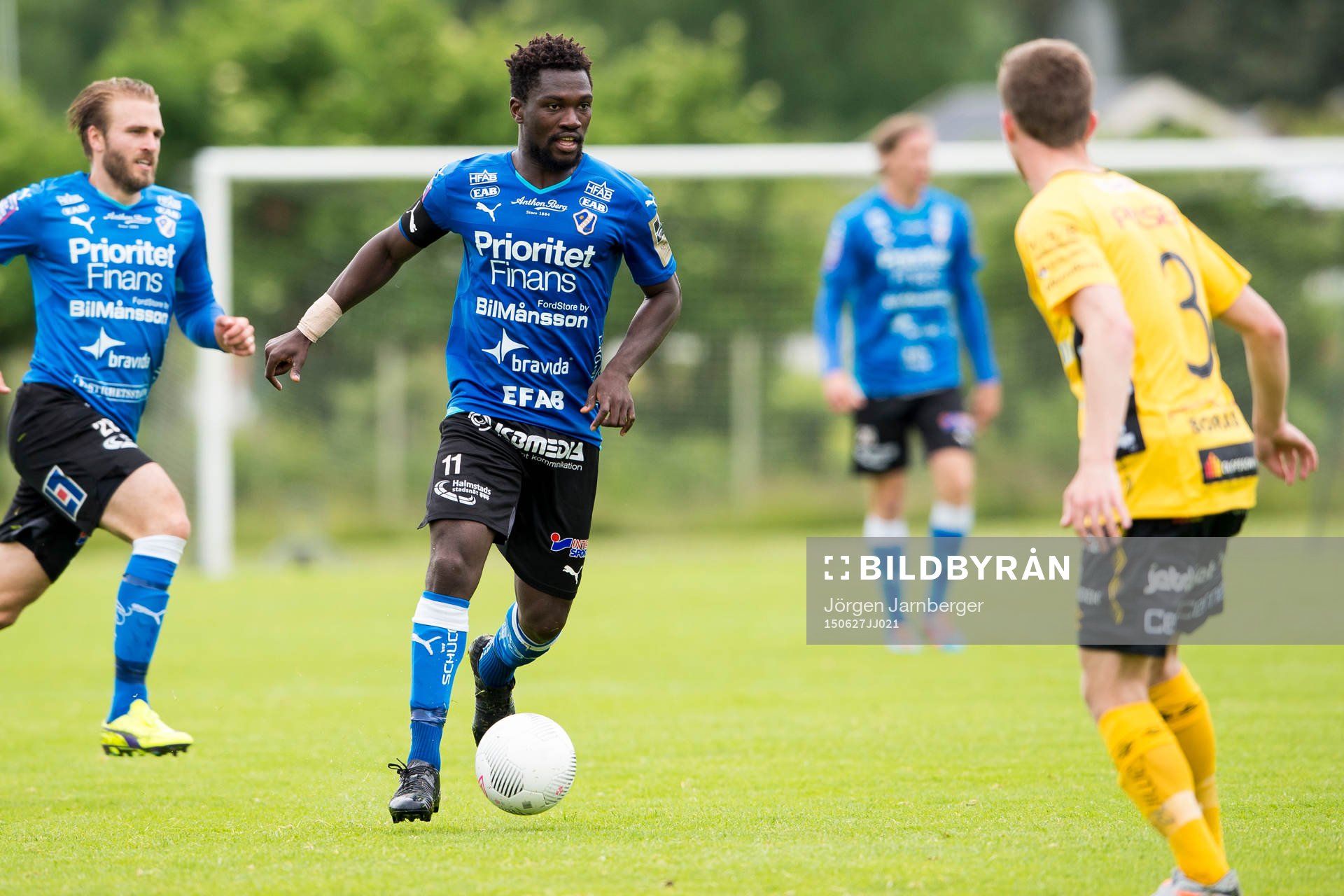 Halmstads King Osei Gyan