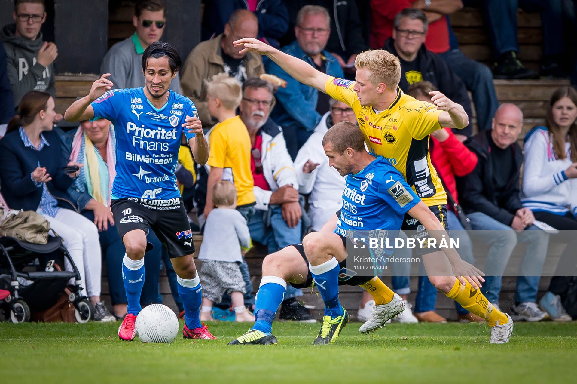 Halmstads Antonio Rojas och Christoffer Andersson
