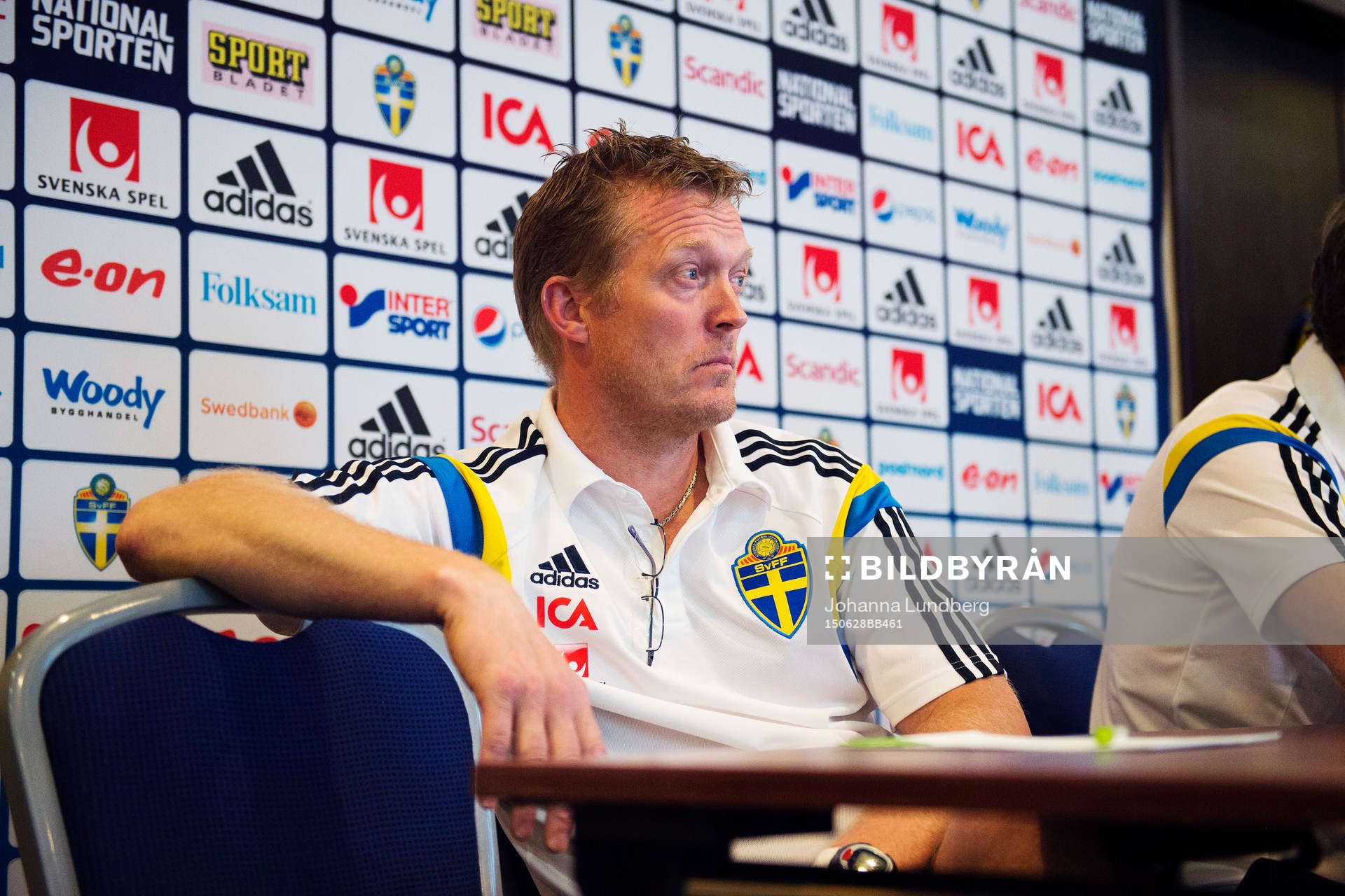 Sveriges målvaktstränare Leif Troedsson