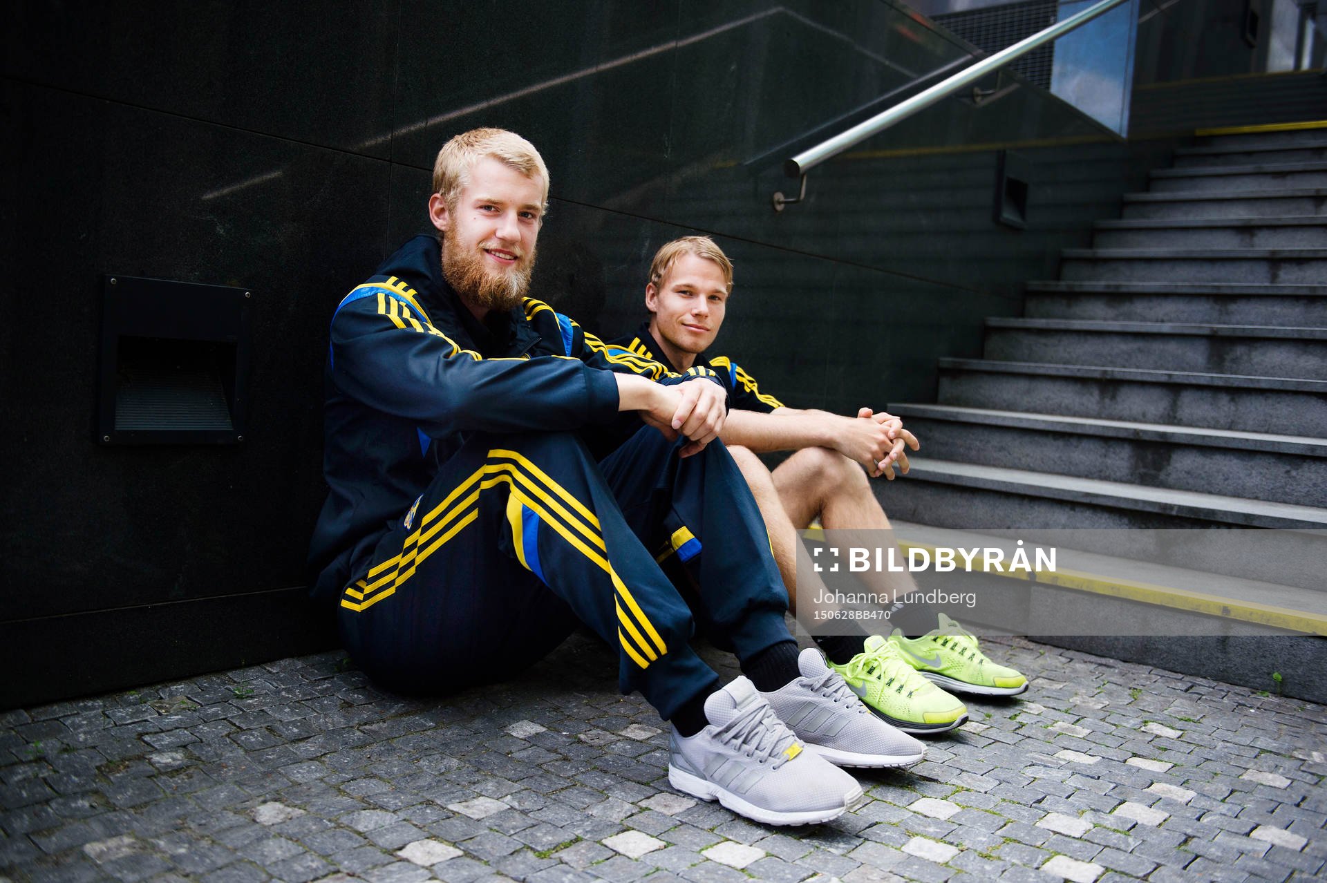 Sveriges Filip Helander och Oscar Lewicki