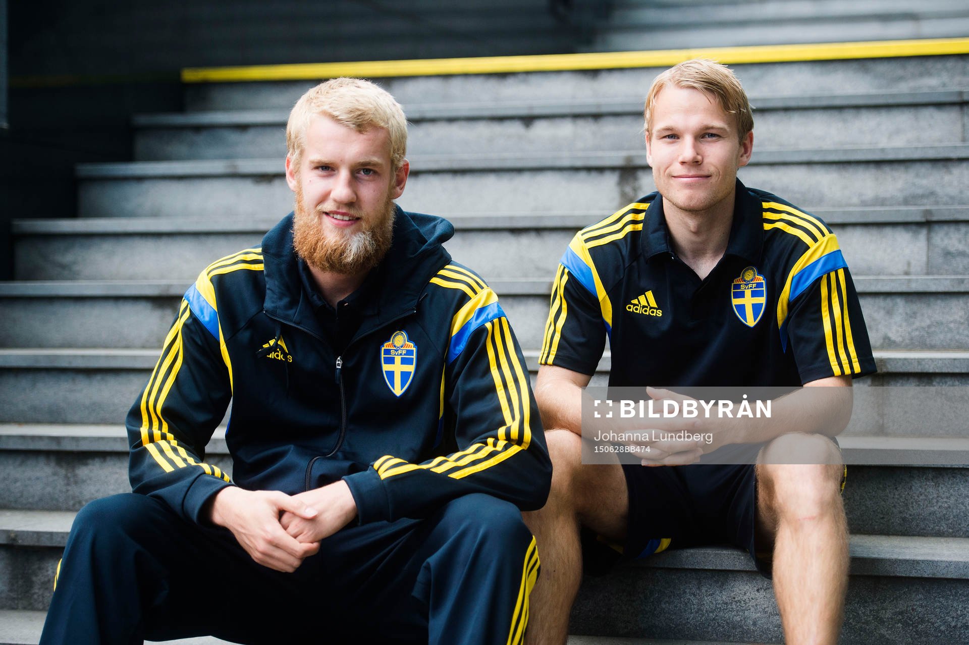 Sveriges Filip Helander och Oscar Lewicki