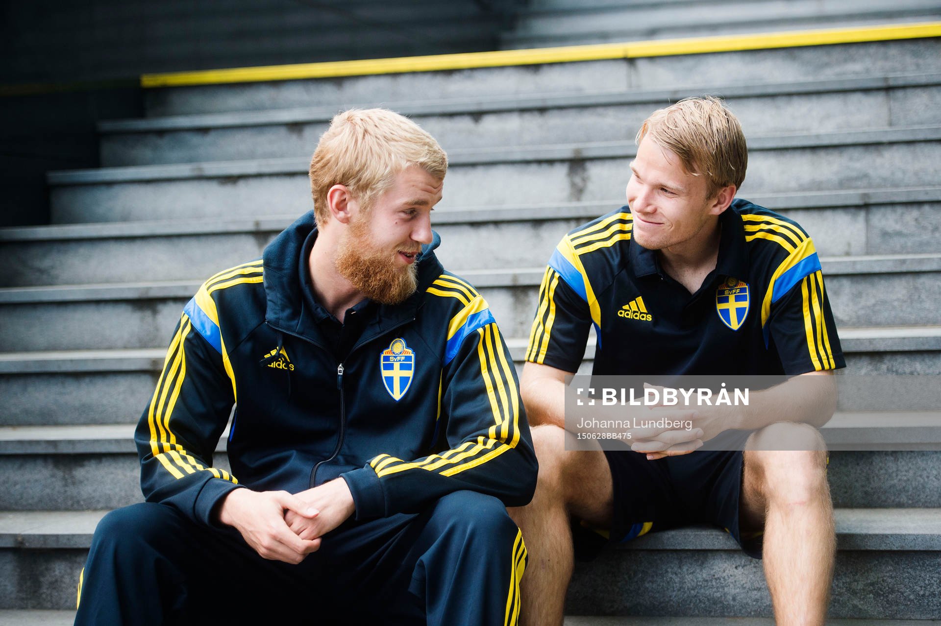 Sveriges Filip Helander och Oscar Lewicki