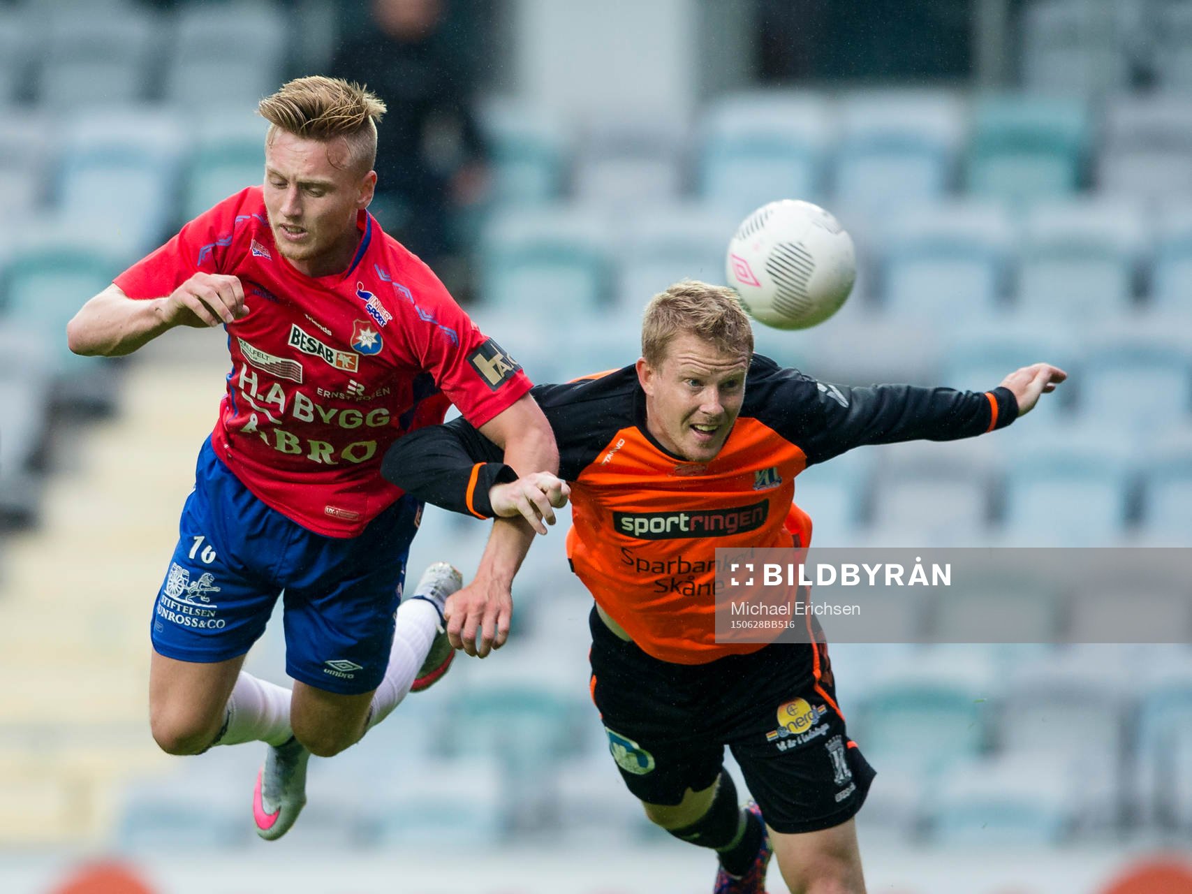 Örgrytes Sebastian Ohlsson i nickduell med Kristianstads