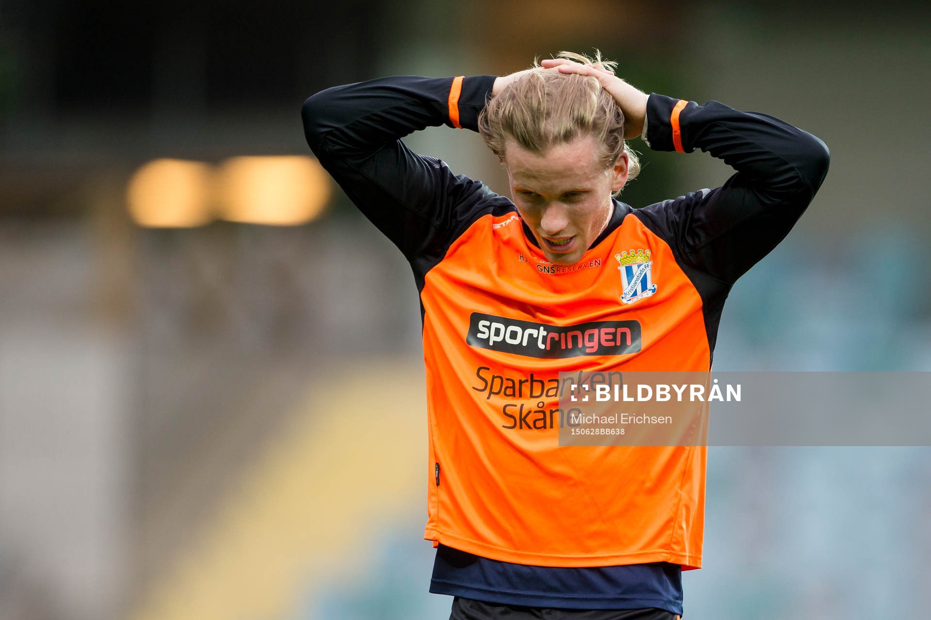 Kristianstads Adam Berner deppar