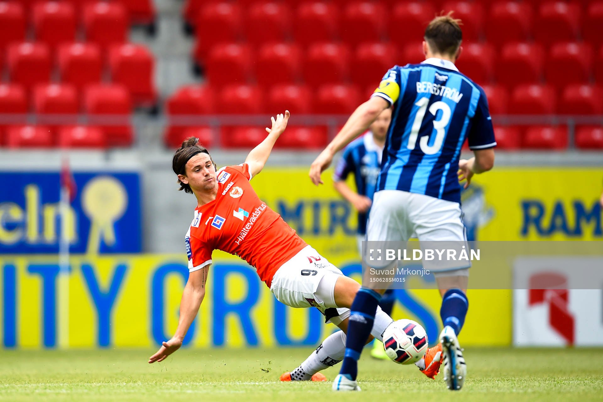 Kalmars Marcus Antonsson och Djurgårdens Emil Bergström
