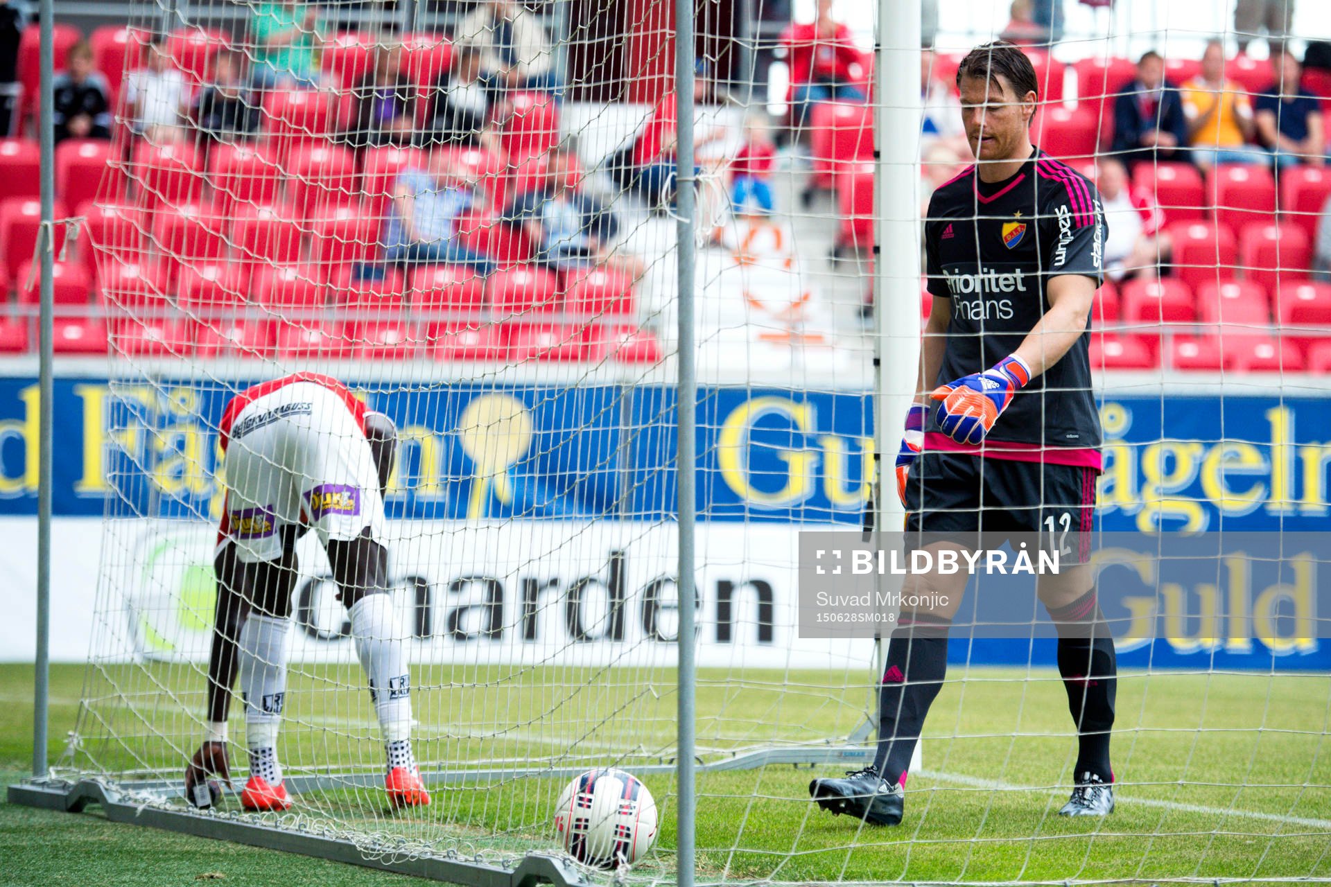 Kalmars Papa Alioune Diouf gjorde 1-0 bakom Djurgårdens