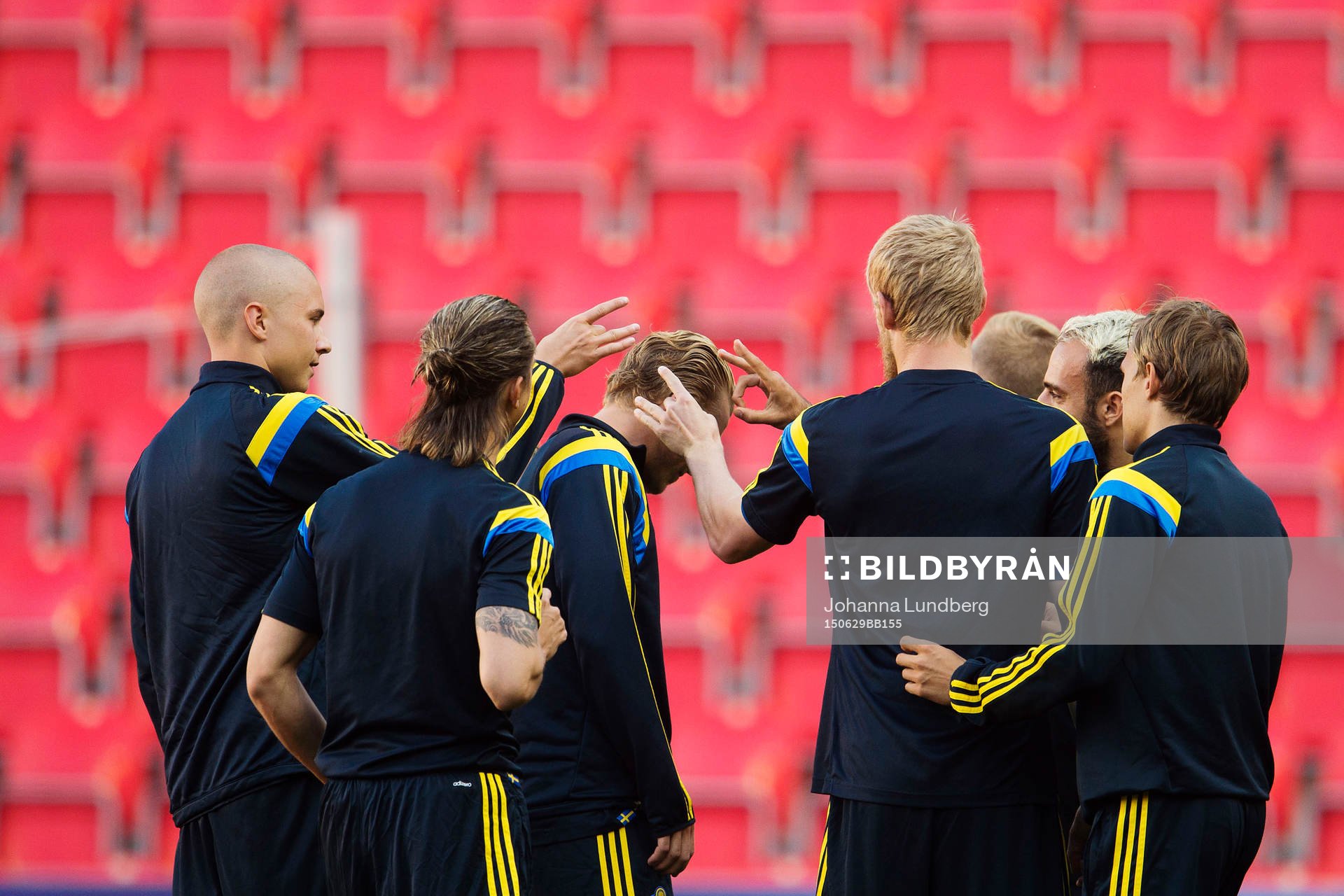 Sveriges Victor Nilsson Lindelöf, Kristoffer Olsson, Filip