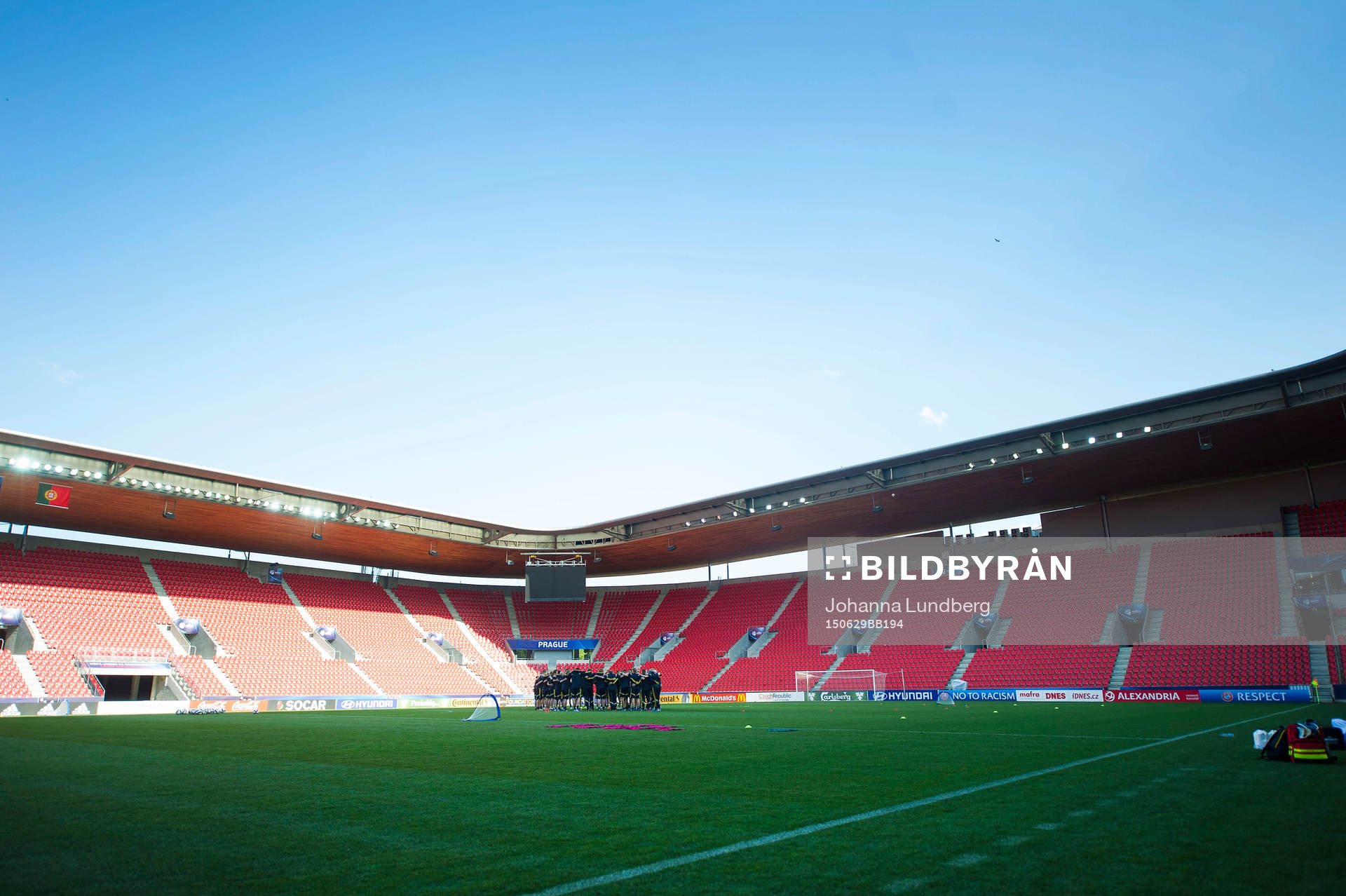 Sveriges spelare samlas på Eden Arena
