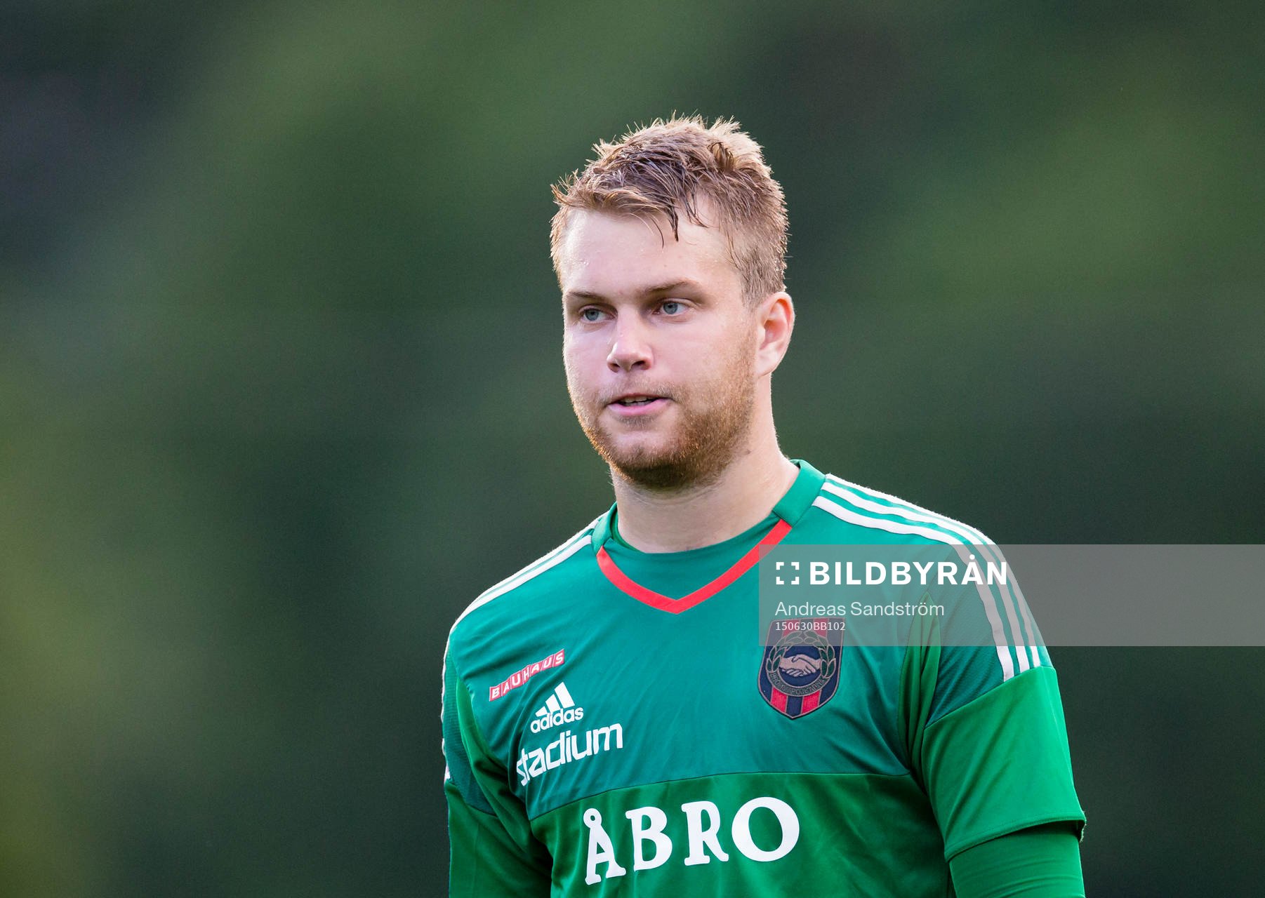 Brommapojkarnas målvakt Rasmus Emanuelsson
