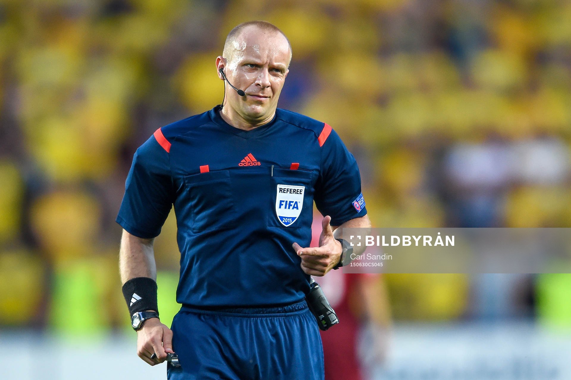 Matchens domare Szymon Marciniak