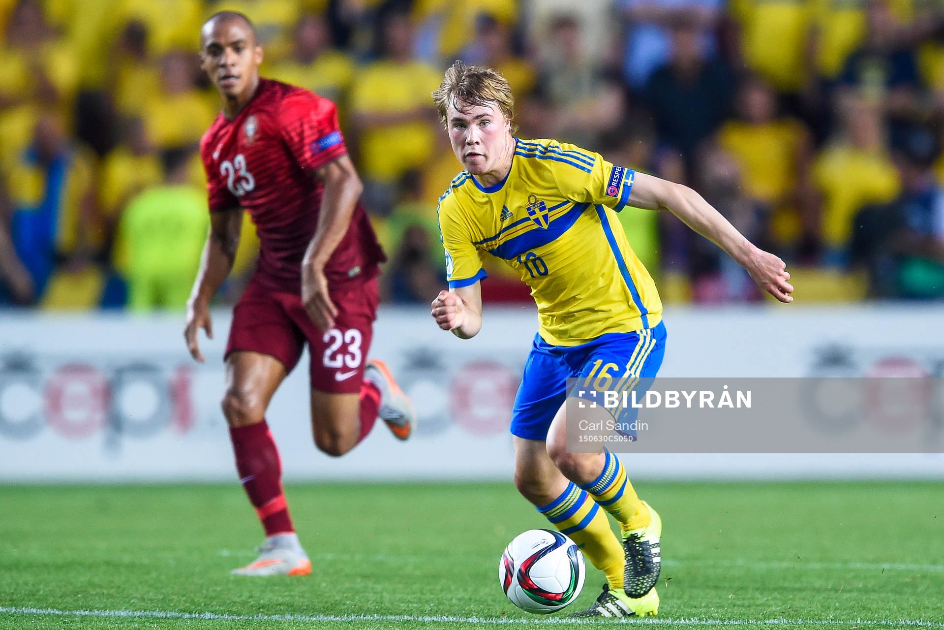 Portugals Joao Mario och Sveriges Simon Tibbling