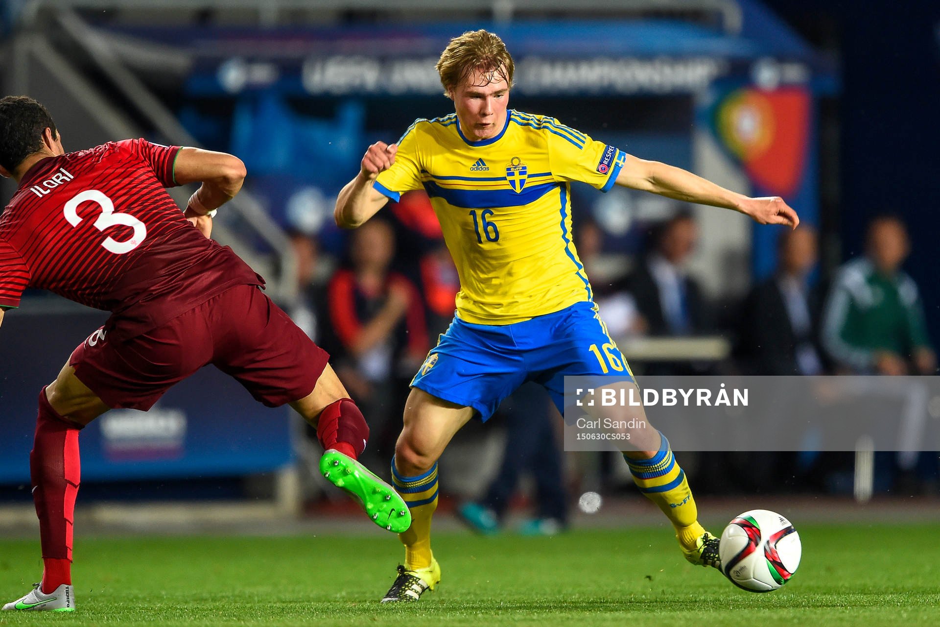 Sveriges Simon Tibbling