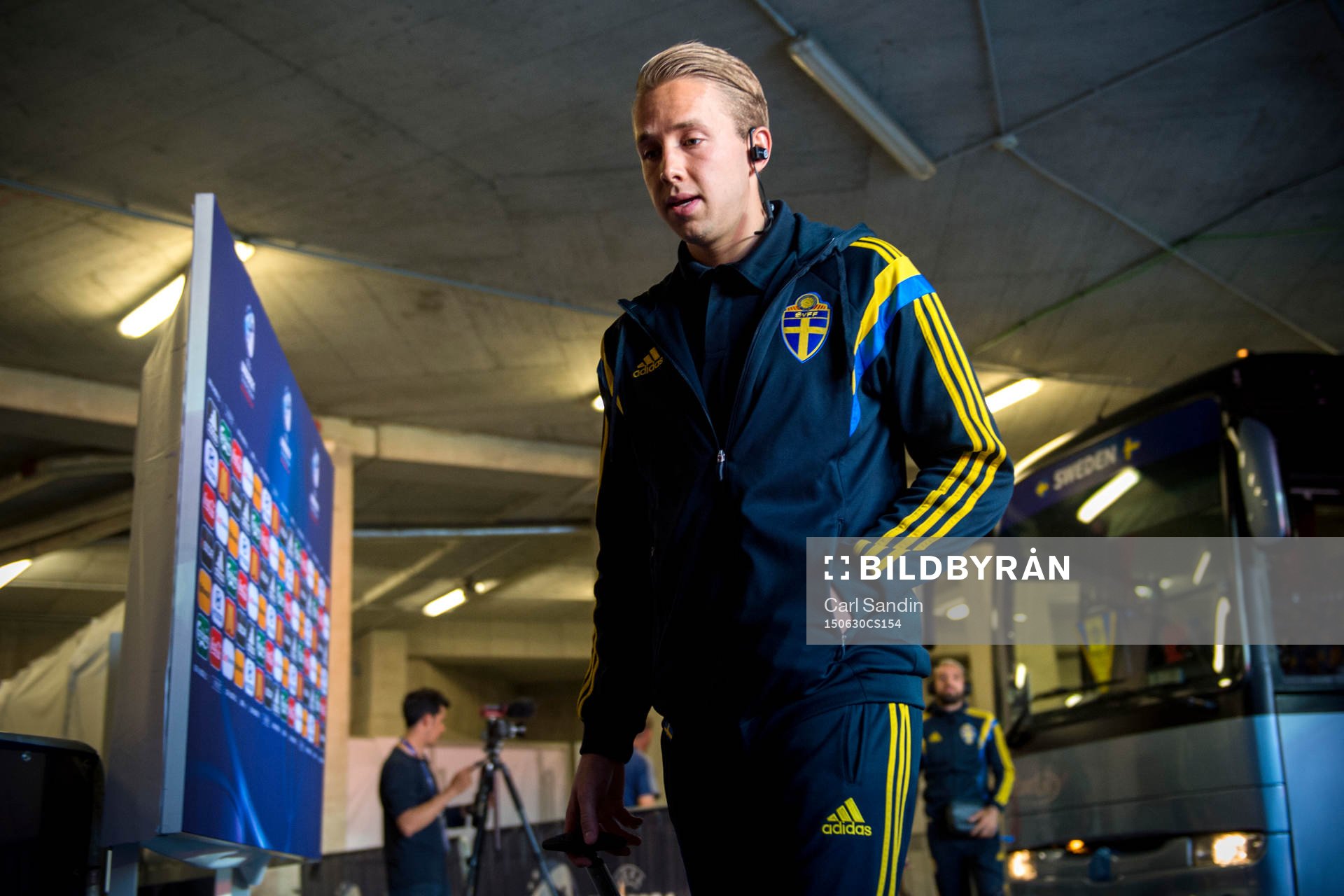 Sveriges målvakt Patrik Carlgren