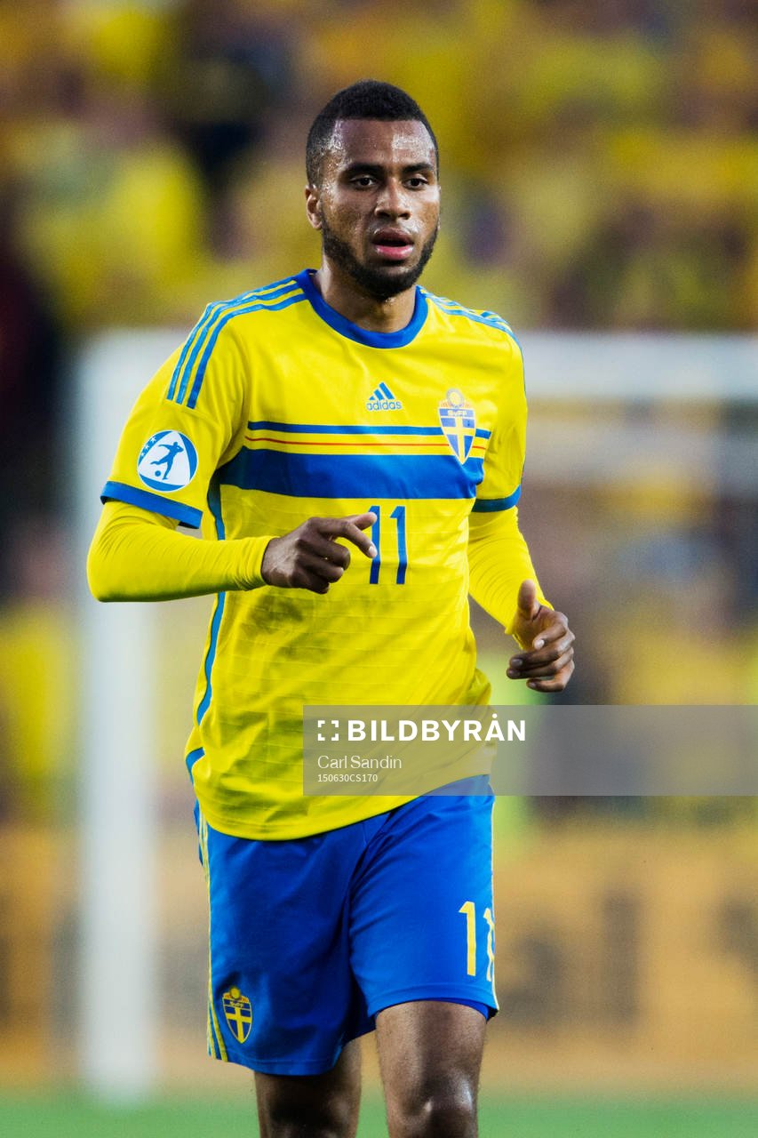 Sveriges Isaac Kiese Thelin