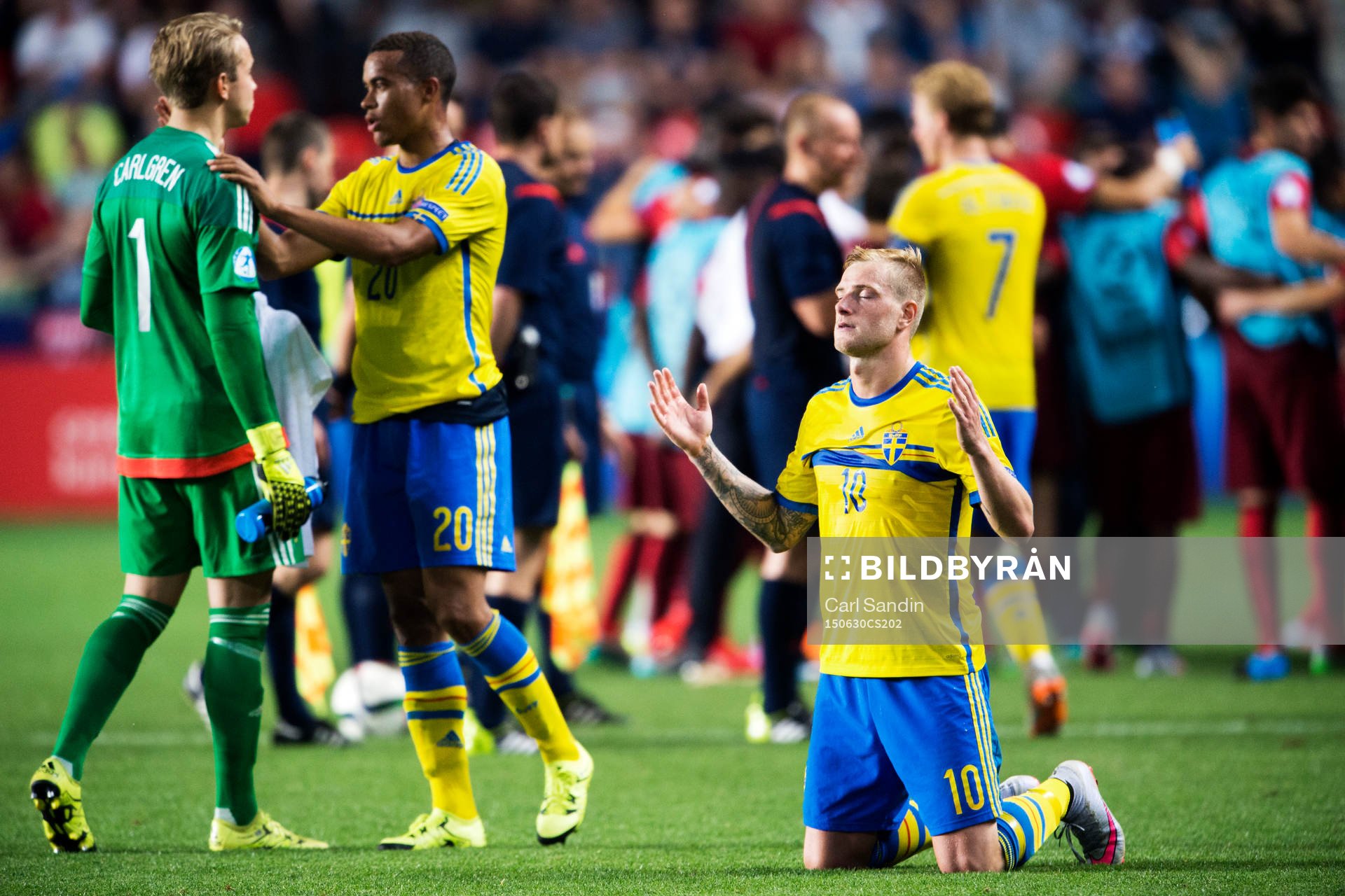 Sveriges John Guidetti ber
